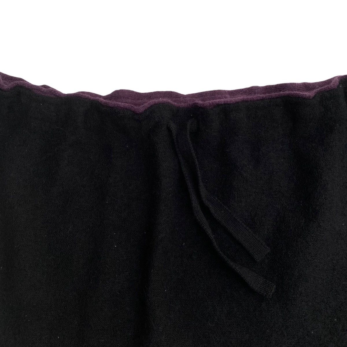 Yohji Yamamoto 💕Iconic Rare Y’s by YOHJI YAMAMOTO Tie Belt OS Wool Skirt Size 28" / US 6 / IT 42 - 6 Thumbnail