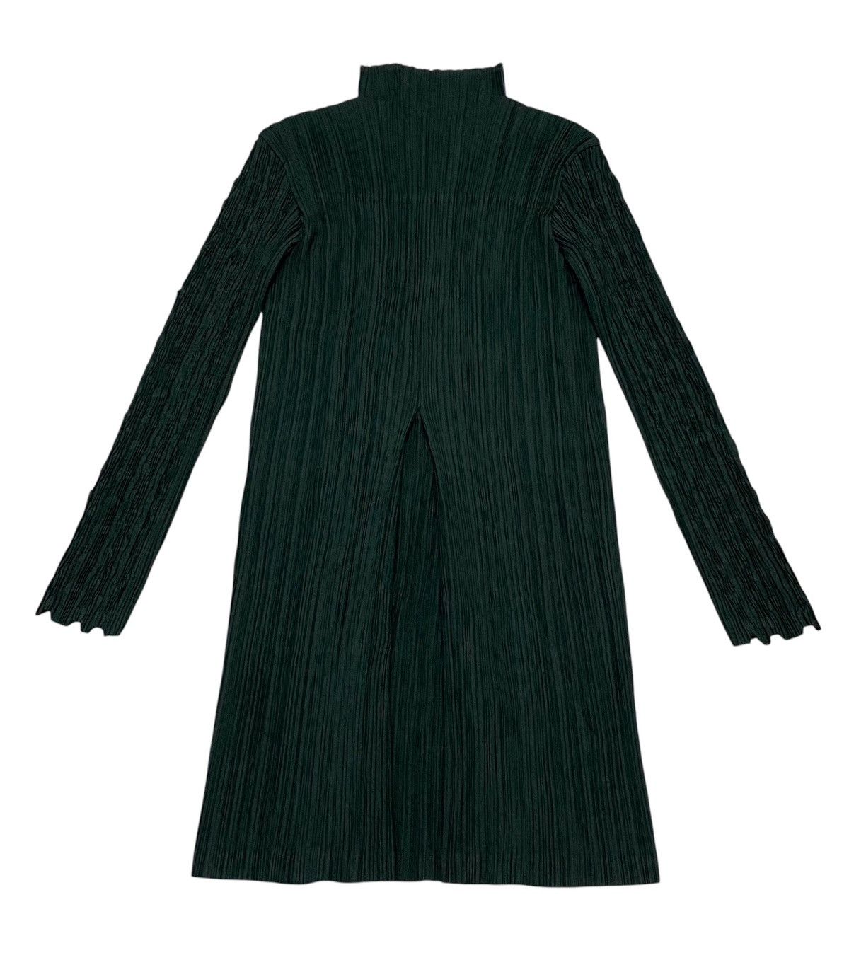 Issey Miyake Fete Issey Miyake Plated Cardigan Fish Scales On the Sleeves Size M / US 6-8 / IT 42-44 - 3 Thumbnail