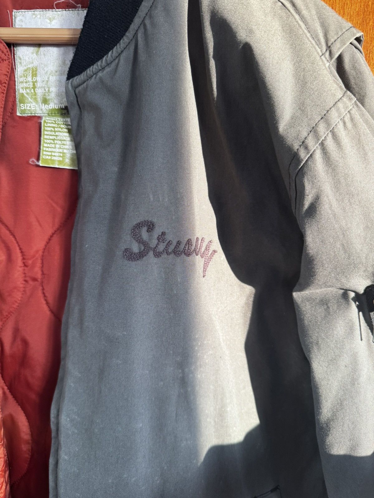 Stussy Rare Stussy Bomber Size US M / EU 48-50 / 2 - 3 Thumbnail