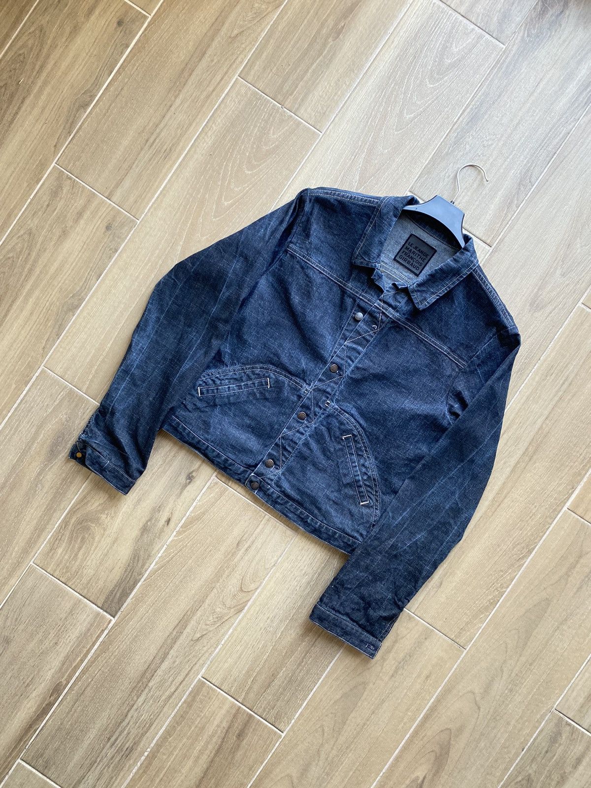 Marithe + Francois Girbaud Marithe Francois Girbaud Denim Jacket Size S / US 4 / IT 40 - 8 Thumbnail