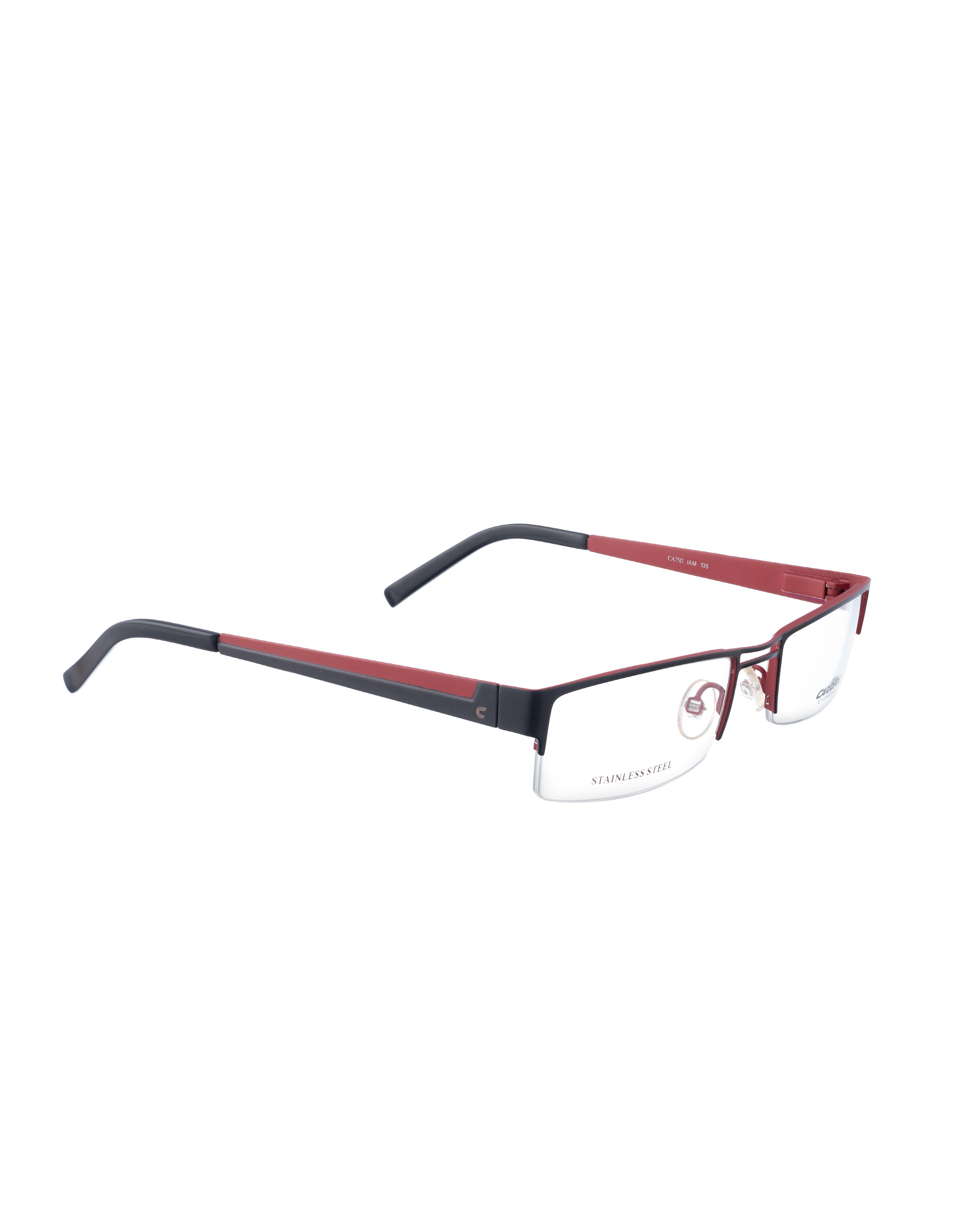 Carrera Carrera 00s Black & Red Half Rim Classic Glasses Size ONE SIZE - 3 Thumbnail