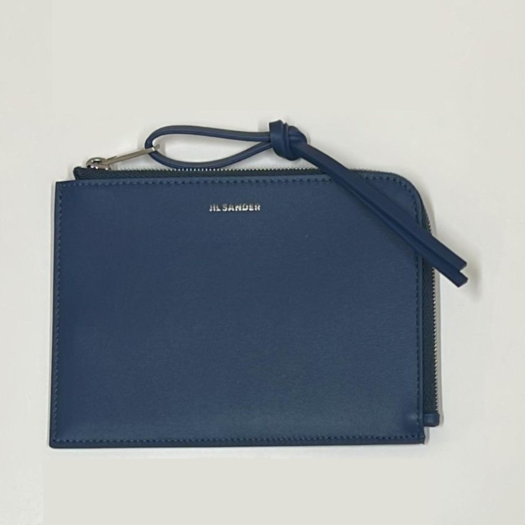 Jil Sander o1mt1gz0725 Size: OS / Coin Case And Purse in Blue Size ONE SIZE - 1 Preview
