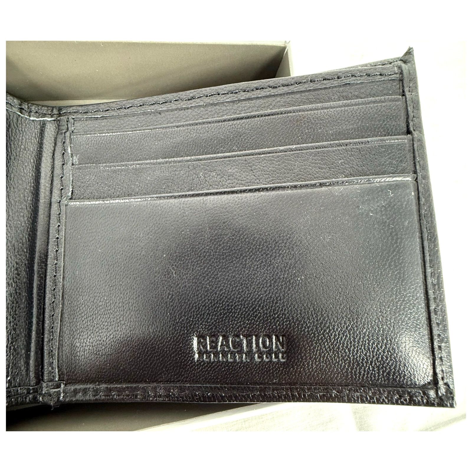 Kenneth Cole NEW Kenneth Cole Reaction Men's Leather Flip Wing Wallet Size ONE SIZE - 7 Thumbnail