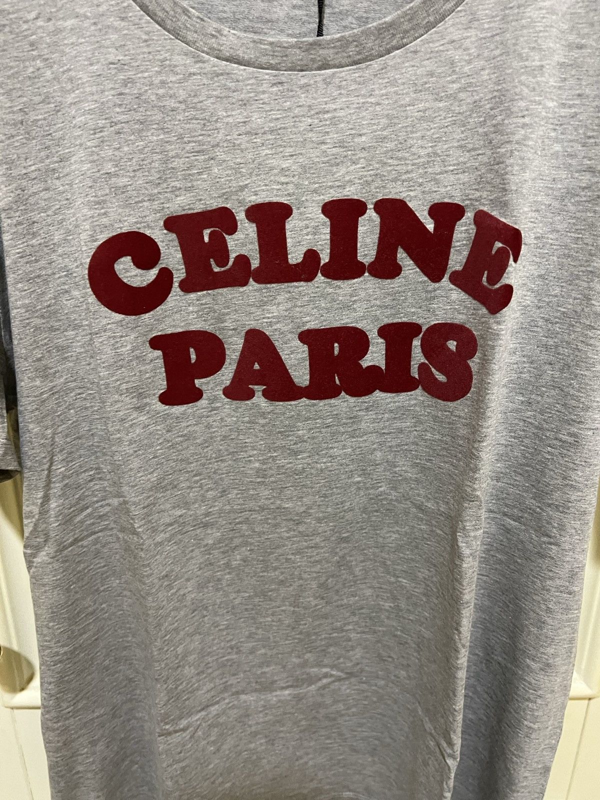 Celine Celine classic logo T-shirt Size US XL / EU 56 / 4 - 4 Thumbnail