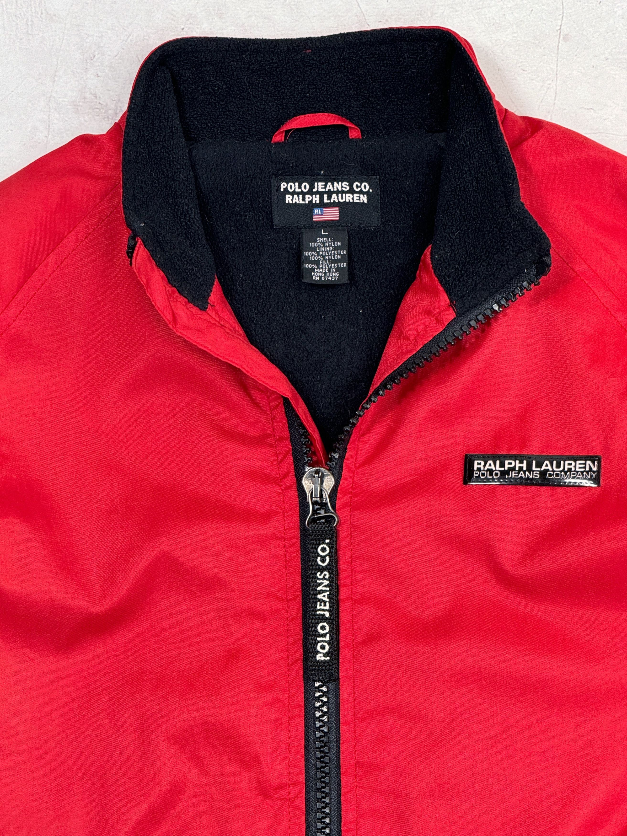 Polo Ralph Lauren × Vintage Vintage Polo Jeans Company Ralph Lauren Nylon Jacket Size US M / EU 48-50 / 2 - 3 Thumbnail