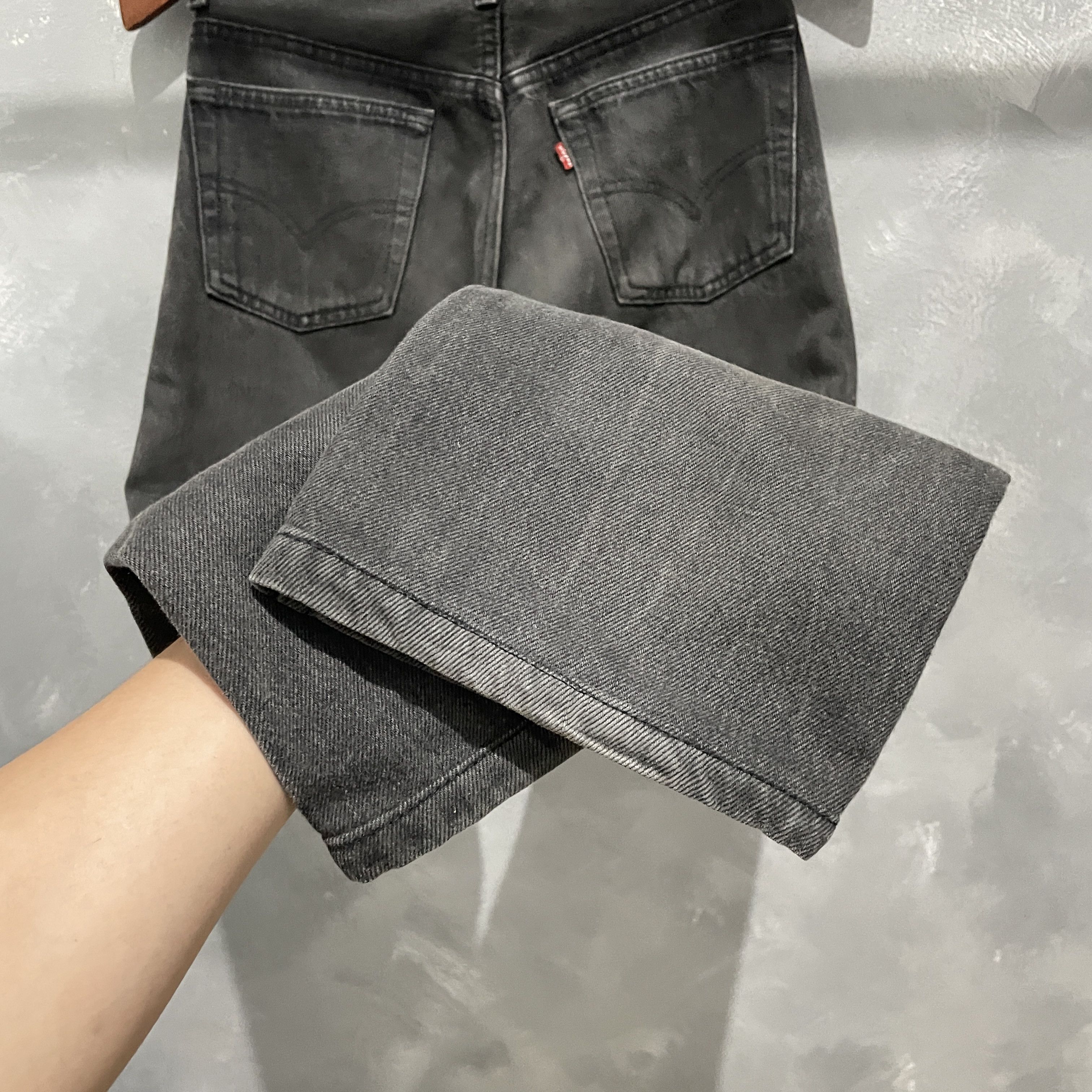 Rare Vintage 90s Faded Black Levi's 501