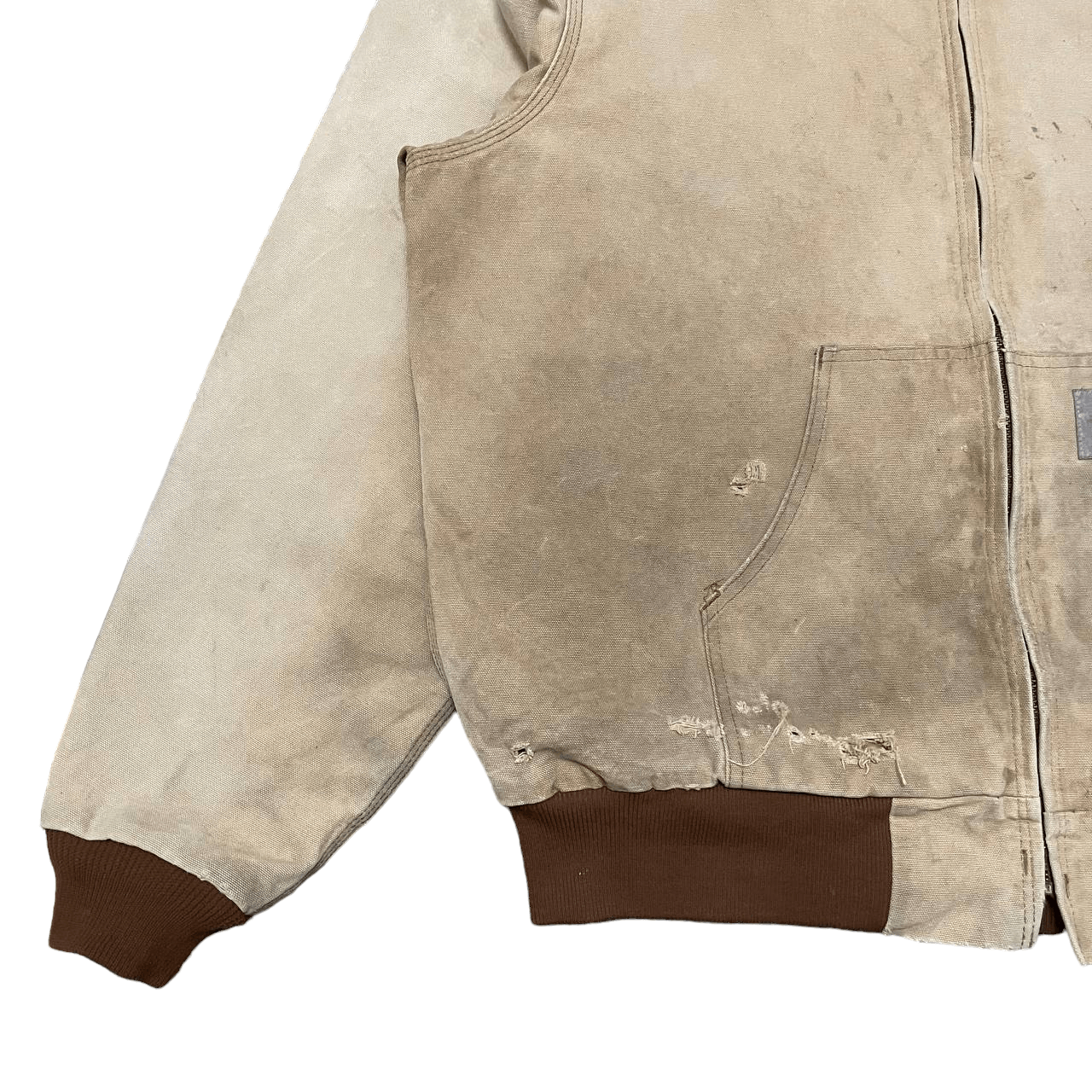 Carhartt Vintage Carhartt Active Jacket Canvas Distressed Size US XL / EU 56 / 4 - 3 Thumbnail