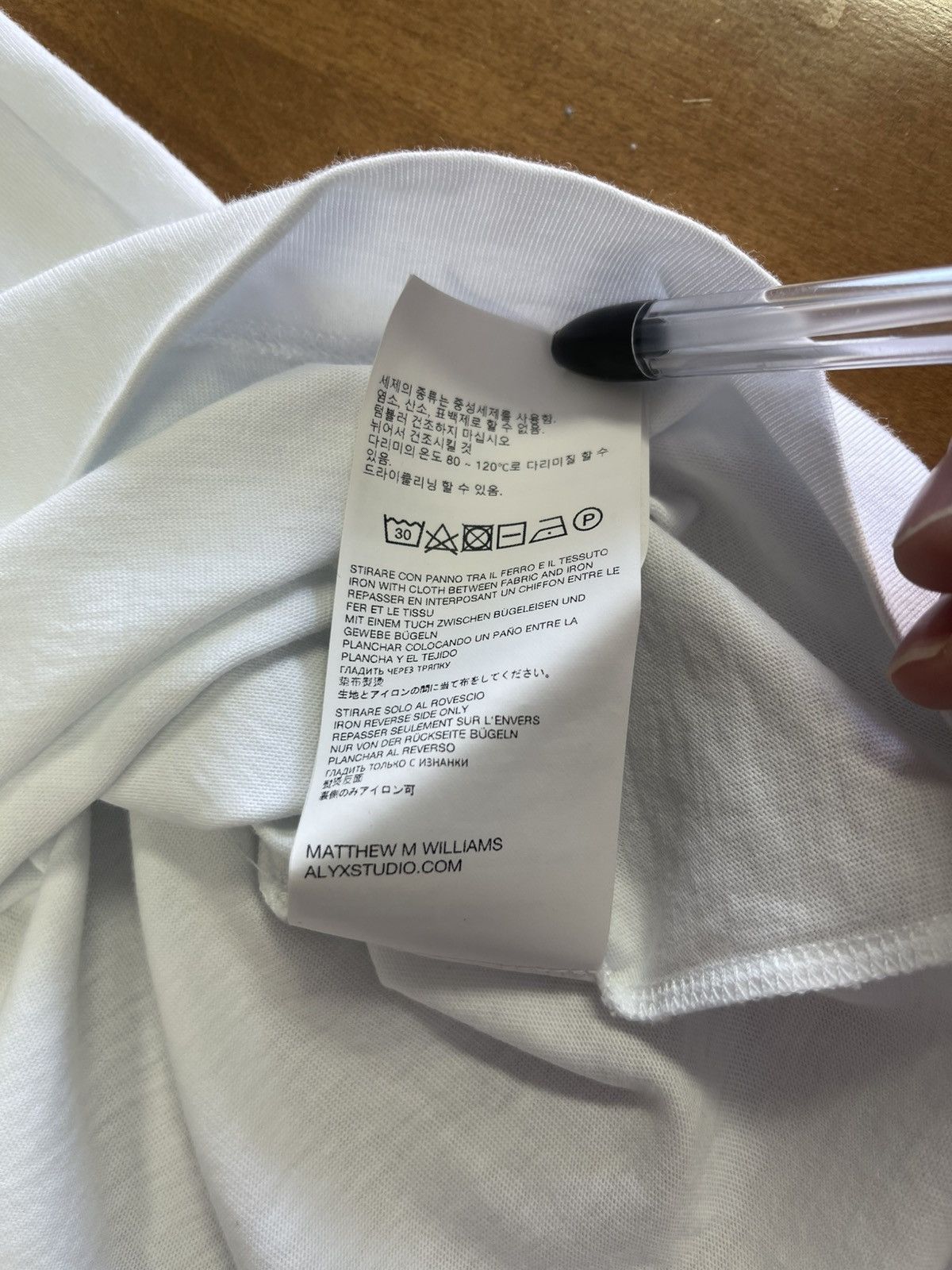 1017 ALYX 9SM Alyx Peace Tee Size US XL / EU 56 / 4 - 9 Thumbnail