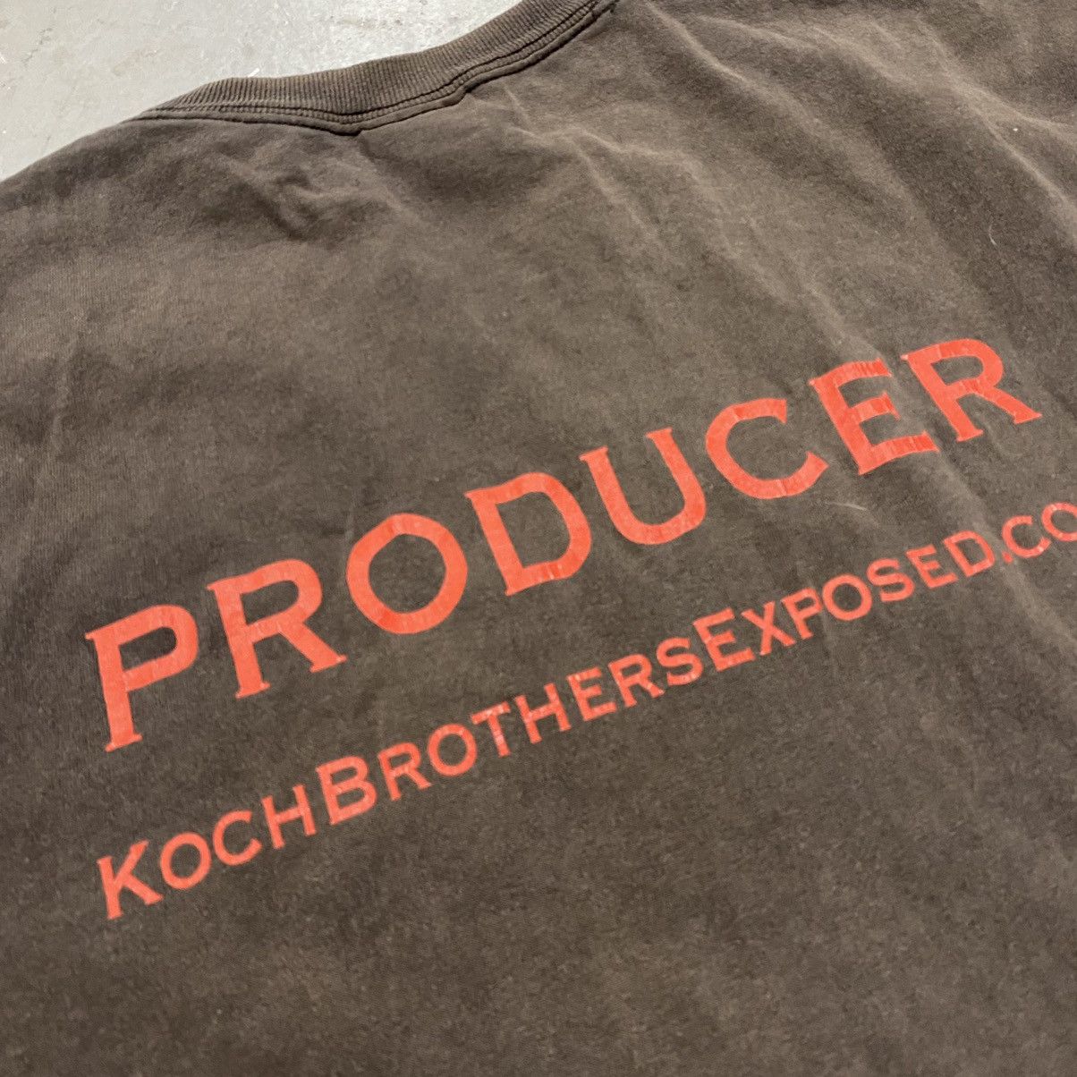 Japanese Brand × Vintage Vtg Y2K Koch Brothers Exposed Movie Promo Tee Sunfade Grunge Size US XL / EU 56 / 4 - 7 Thumbnail