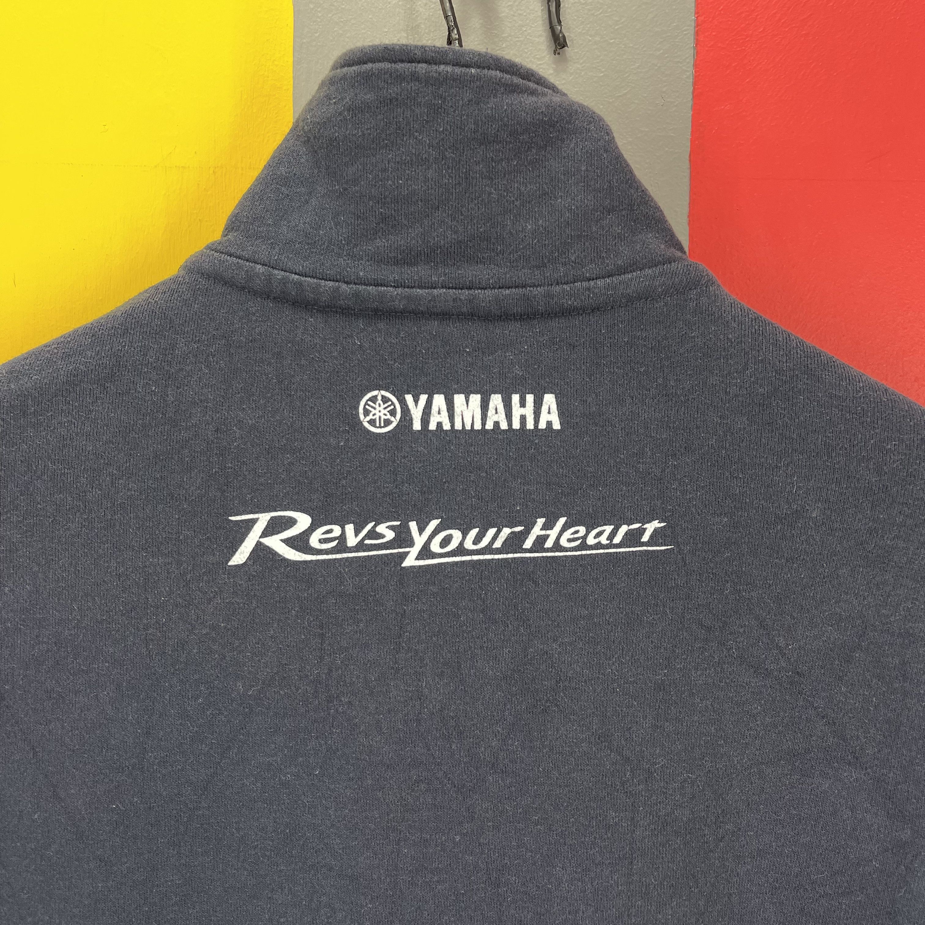 Yamaha YAMAHA Turtle Neck Zipper Sweatshirt #1094/AM Size US S / EU 44-46 / 1 - 9 Thumbnail