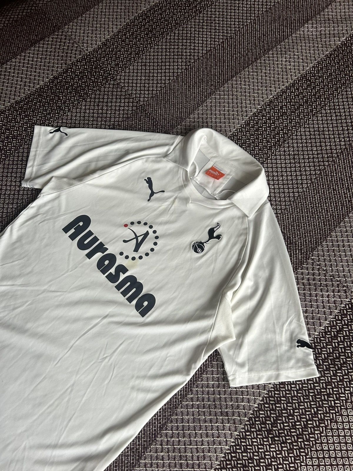 Puma × Vintage Puma Tottenham Hotspurs 2011-12 Home Football Soccer Jersey Size US S / EU 44-46 / 1 - 5 Thumbnail