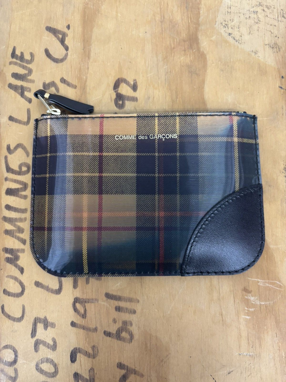 Comme des Garcons Comme Des Garçons Wallet SA8100 Lenticular Tartan pouch Size ONE SIZE - 1 Thumbnail