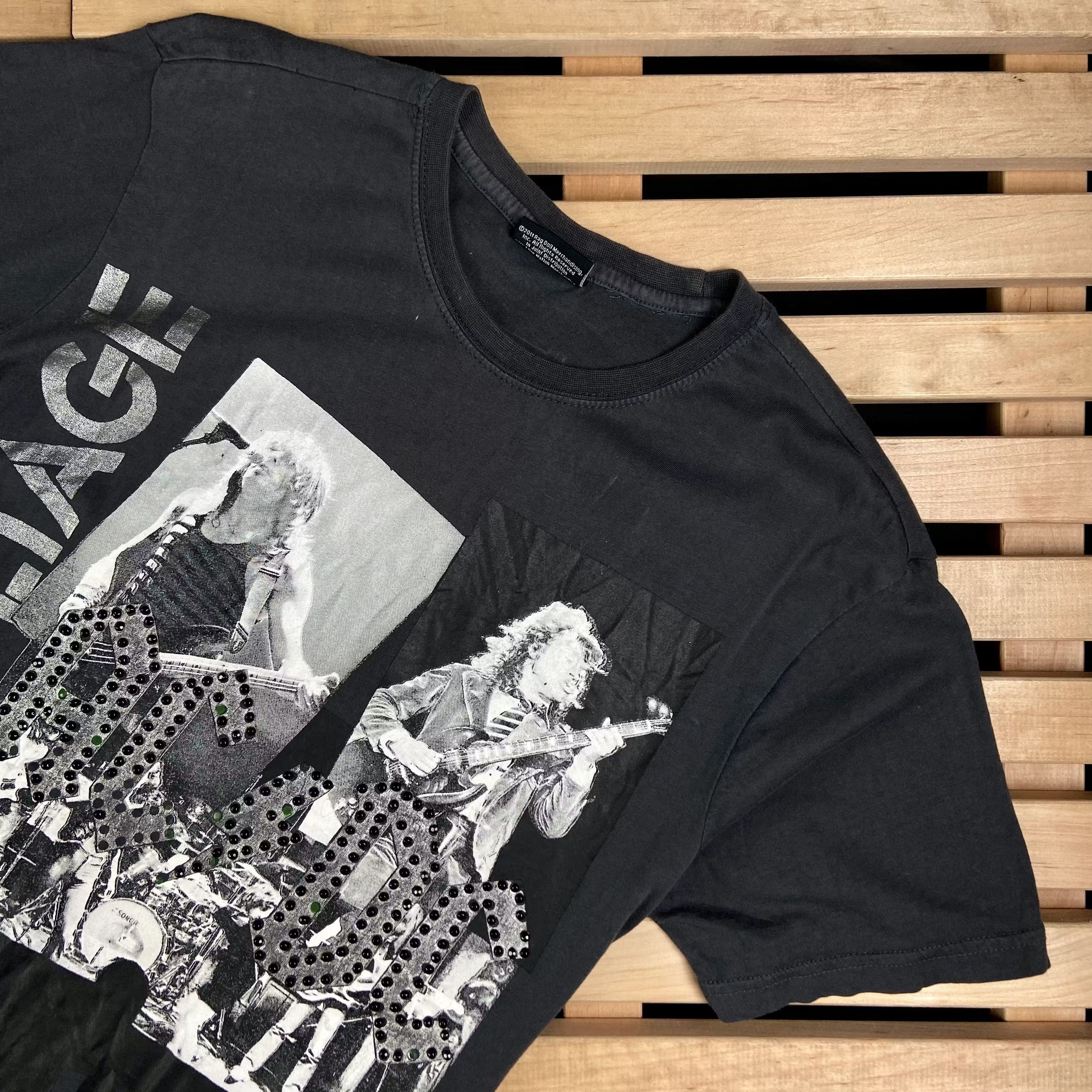Band Tees × Vintage Mens Vintage T Shirt AC/DC High Voltage Size S Size US S / EU 44-46 / 1 - 2 Thumbnail