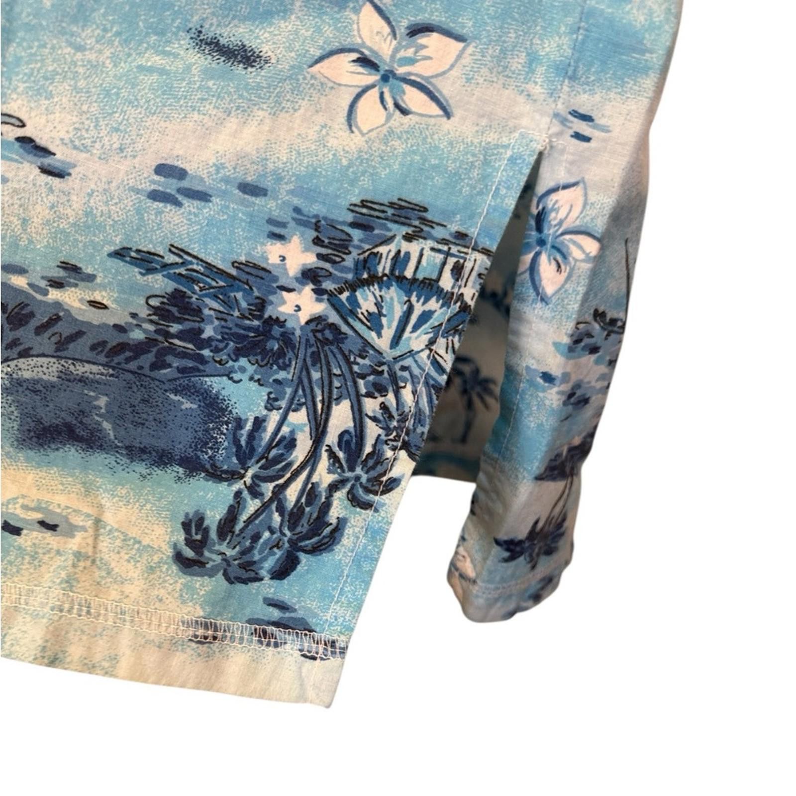 Other Lavender Surf and Beach Cotton Skirt sz L Size 36" / US 14 / IT 50 - 2 Thumbnail