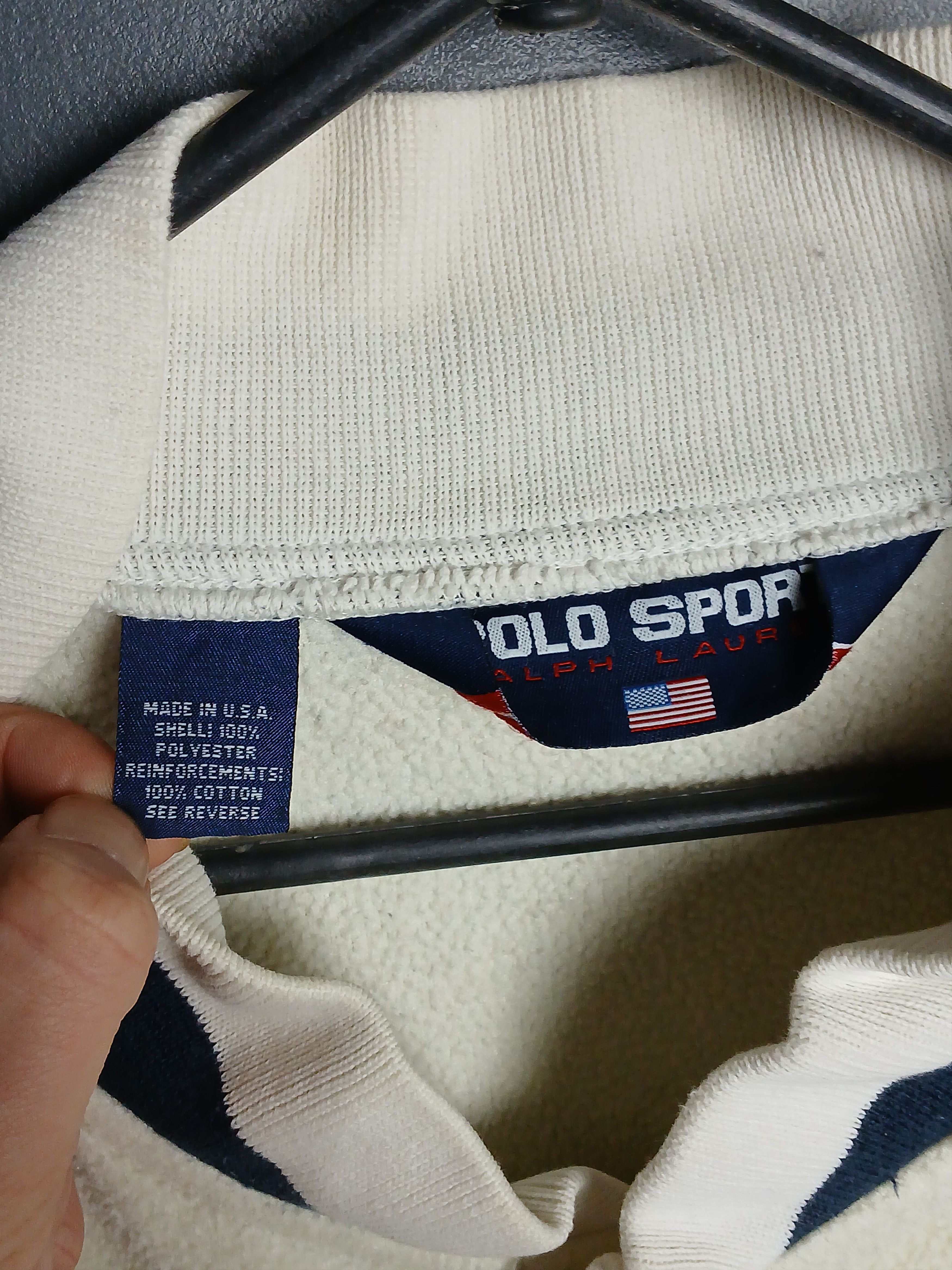 Polo Ralph Lauren × Ralph Lauren Polo Sport Ralph Lauren Fleece Jacket Size US XL / EU 56 / 4 - 8 Thumbnail