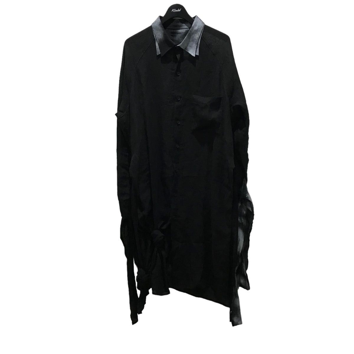 Yohji Yamamoto YYPH 24ss Double Color Long Shirt HS-B25-305 Size US M / EU 48-50 / 2 - 1 Thumbnail