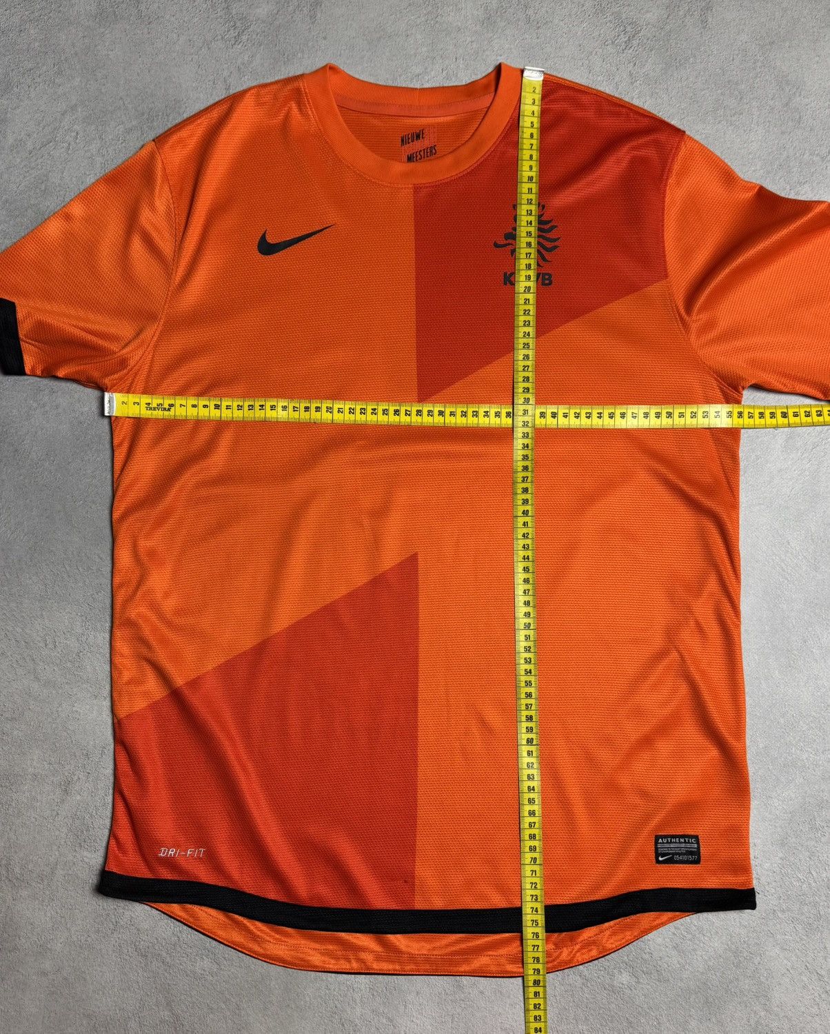 Nike Netherlands 2012 2013 Home Football Shirt Soccer Jersey Nike Size US L / EU 52-54 / 3 - 13 Thumbnail