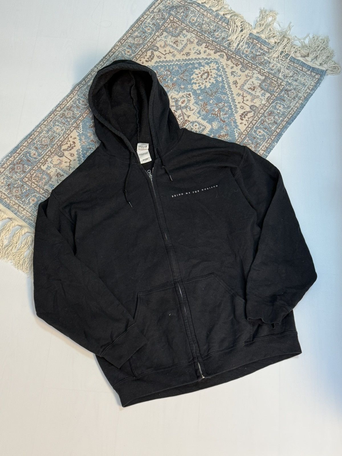 Band Tees Vintage 00s Bring Me The Horizon Zip Hoodie Size US L / EU 52-54 / 3 - 2 Thumbnail