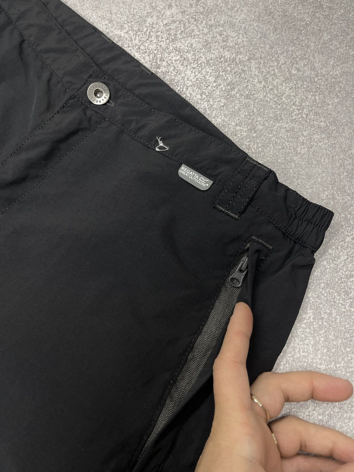 Other Mens Regatta 2 in 1 Nylon Pants Graphite Outdoor Gorpcore Size US 32 / EU 48 - 7 Thumbnail