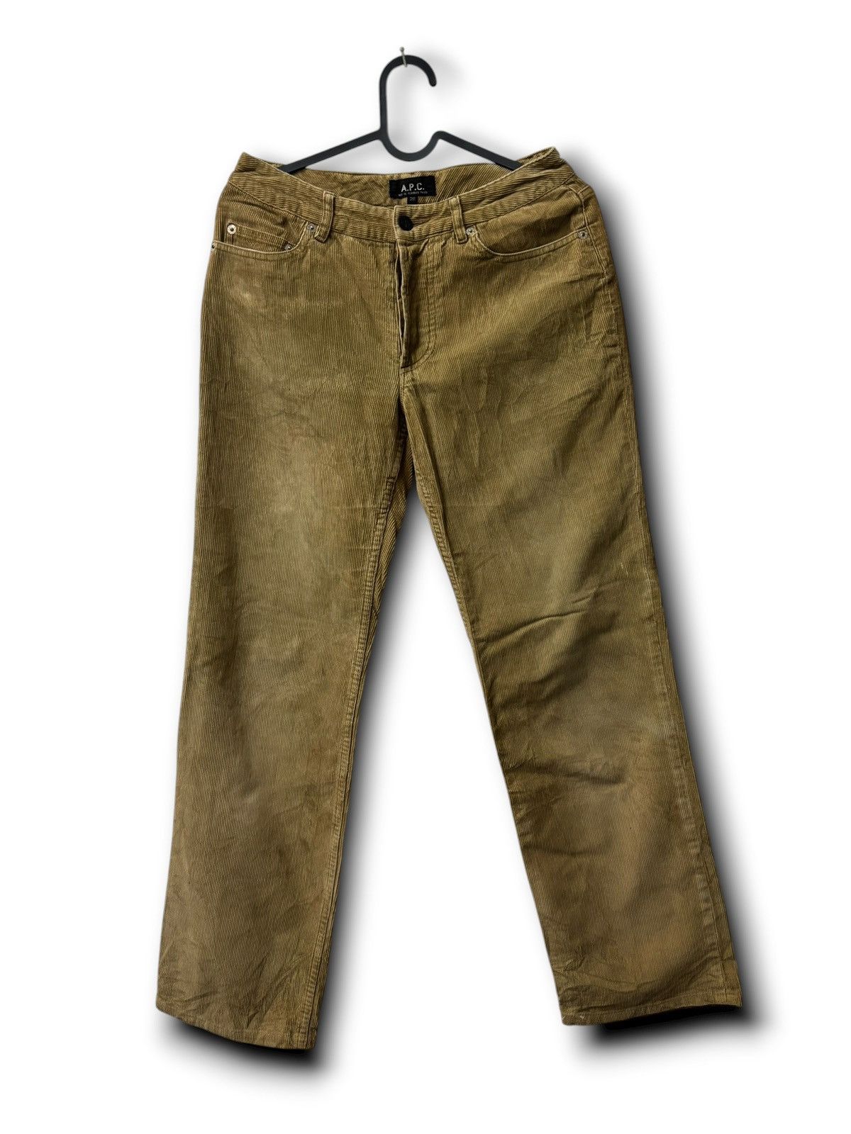 A.P.C. Vintage A.P.C. Rue De Fleurus Paris Corduroy Made In Japan Size US 29 - 1 Thumbnail