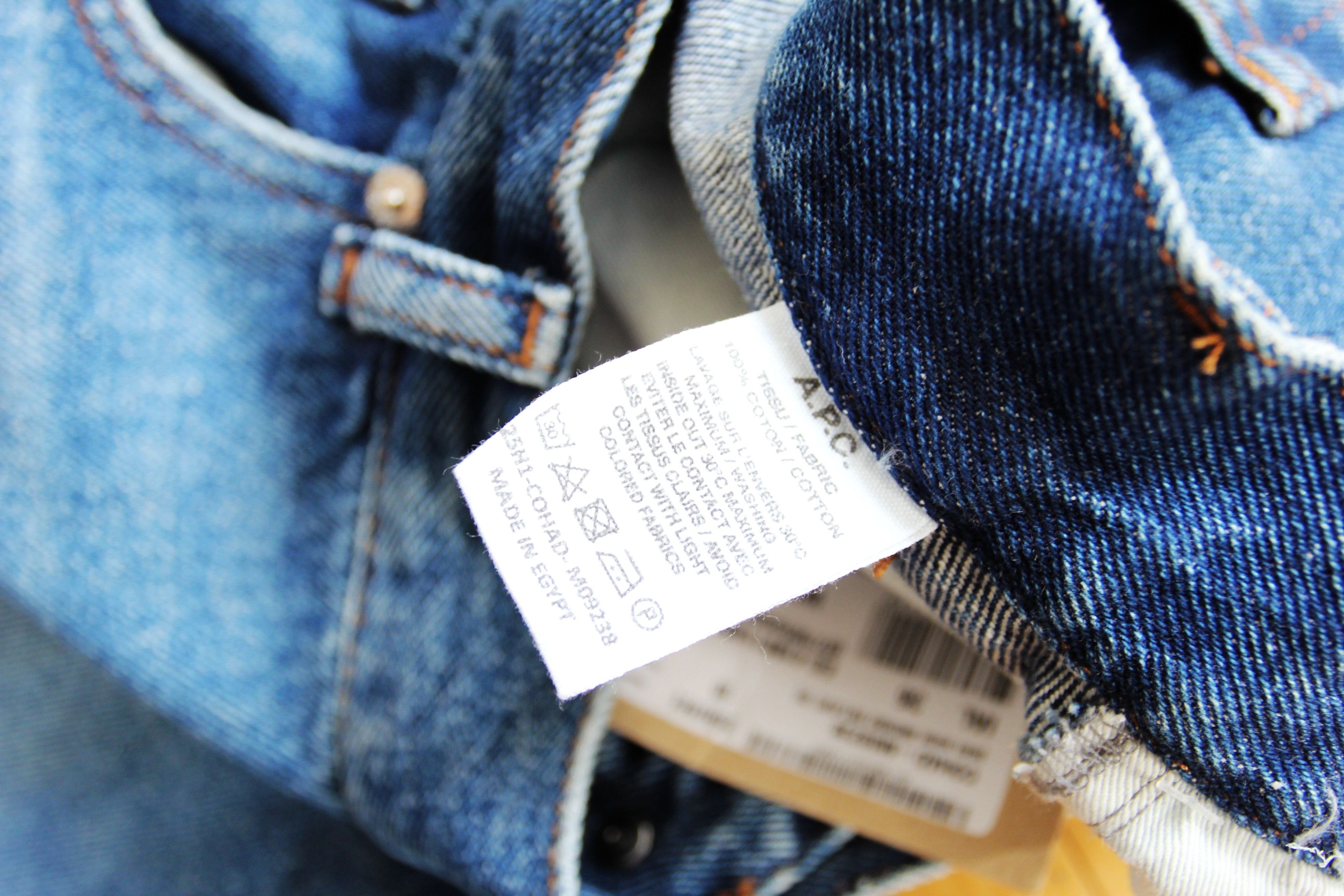A.P.C. BNWT AW25 A.P.C. SOLAL DENIM JEANS 36 Size US 36 / EU 52 - 9 Thumbnail