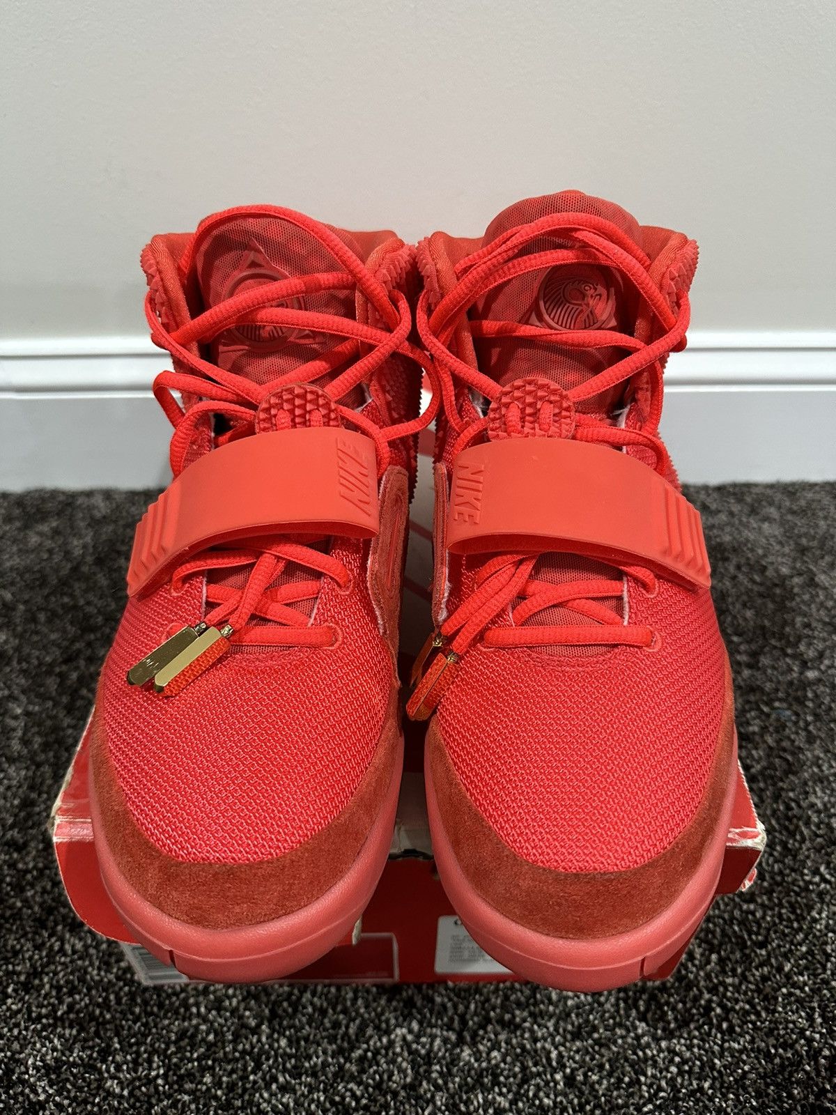 Kanye West × Nike Nike Air Yeezy 2 SP Kanye West Red October Sneakers 2014 Size US 10.5 / EU 43-44 - 6 Thumbnail