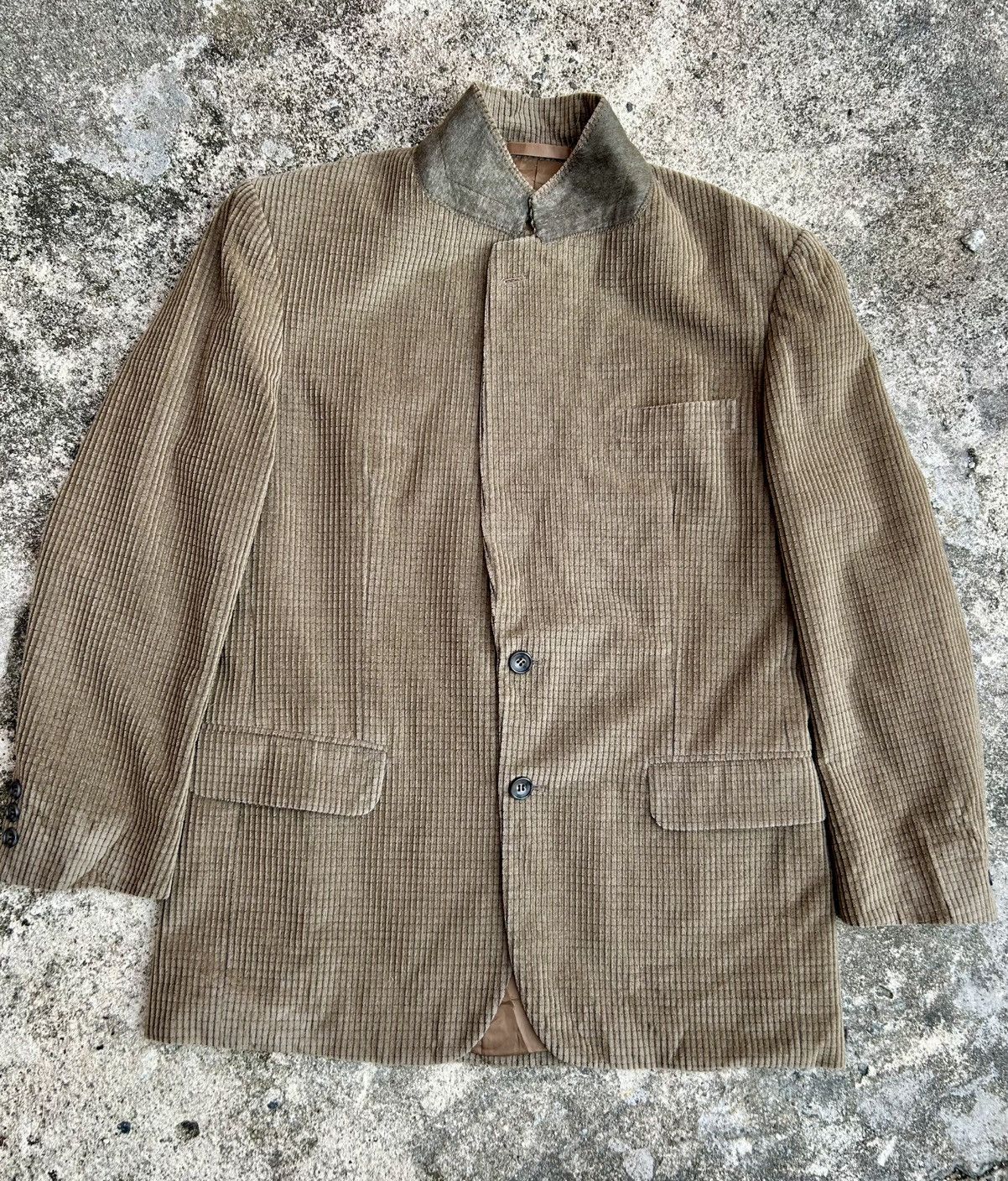 Other Vintage Hardy Amies Corduroy Blazer Size US L / EU 52-54 / 3 - 1 Thumbnail