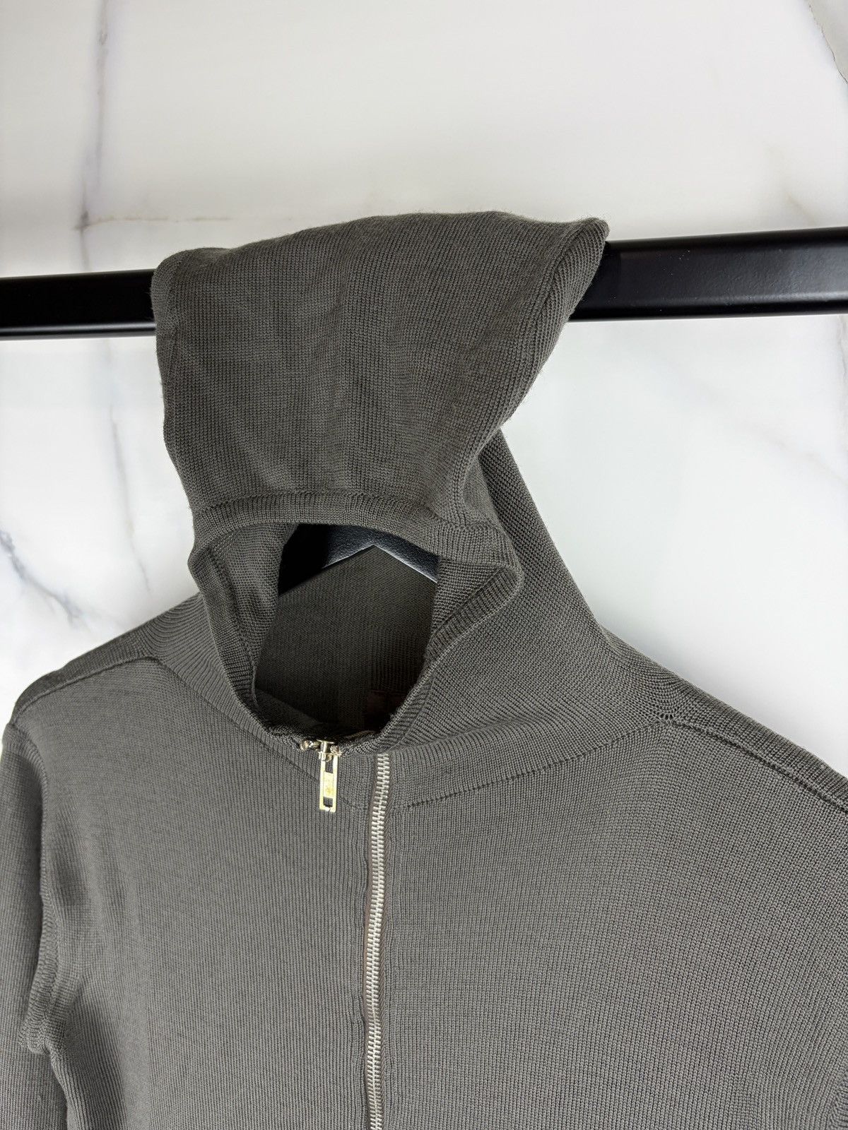 Rick Owens FW08 Rick Owens Stag Scuba Diver Bullet Zip Hoodie Olmar Size US S / EU 44-46 / 1 - 6 Thumbnail