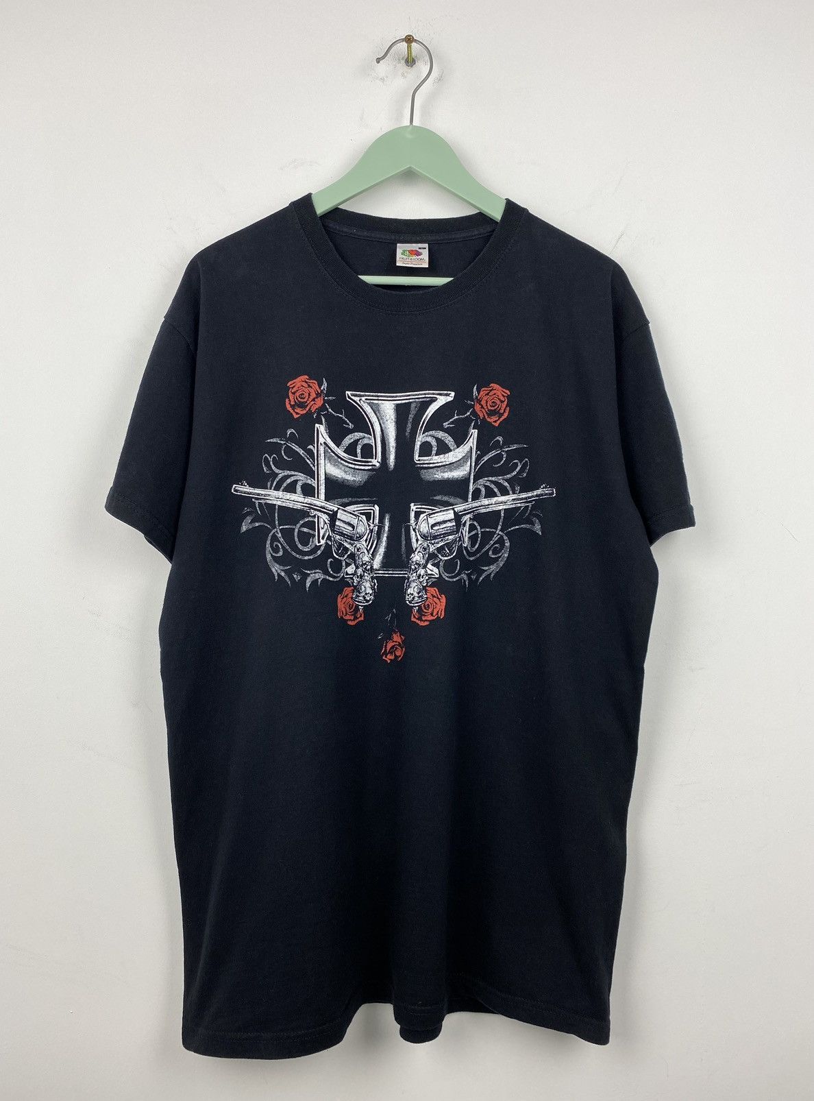 West Coast Choppers Choppers Guns Roses Y2K T Shirt Tee West Coast Size US L / EU 52-54 / 3 - 1 Thumbnail