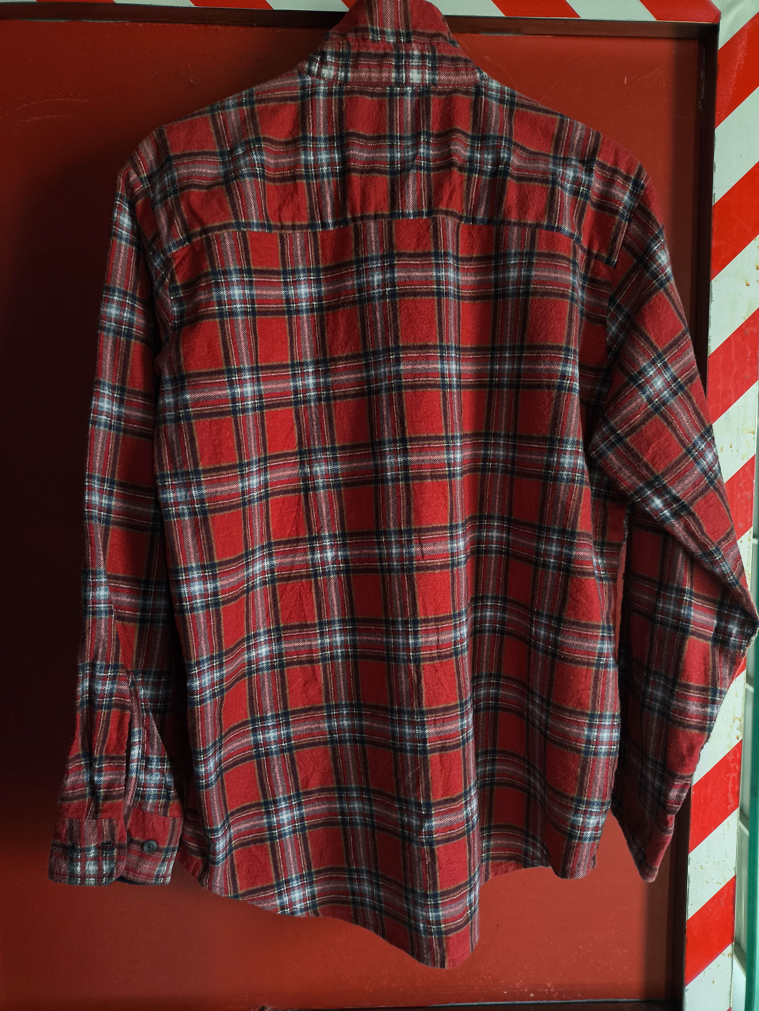 Haband vintage Haband flannel shirt made in swaziland Size US L / EU 52-54 / 3 - 2 Thumbnail