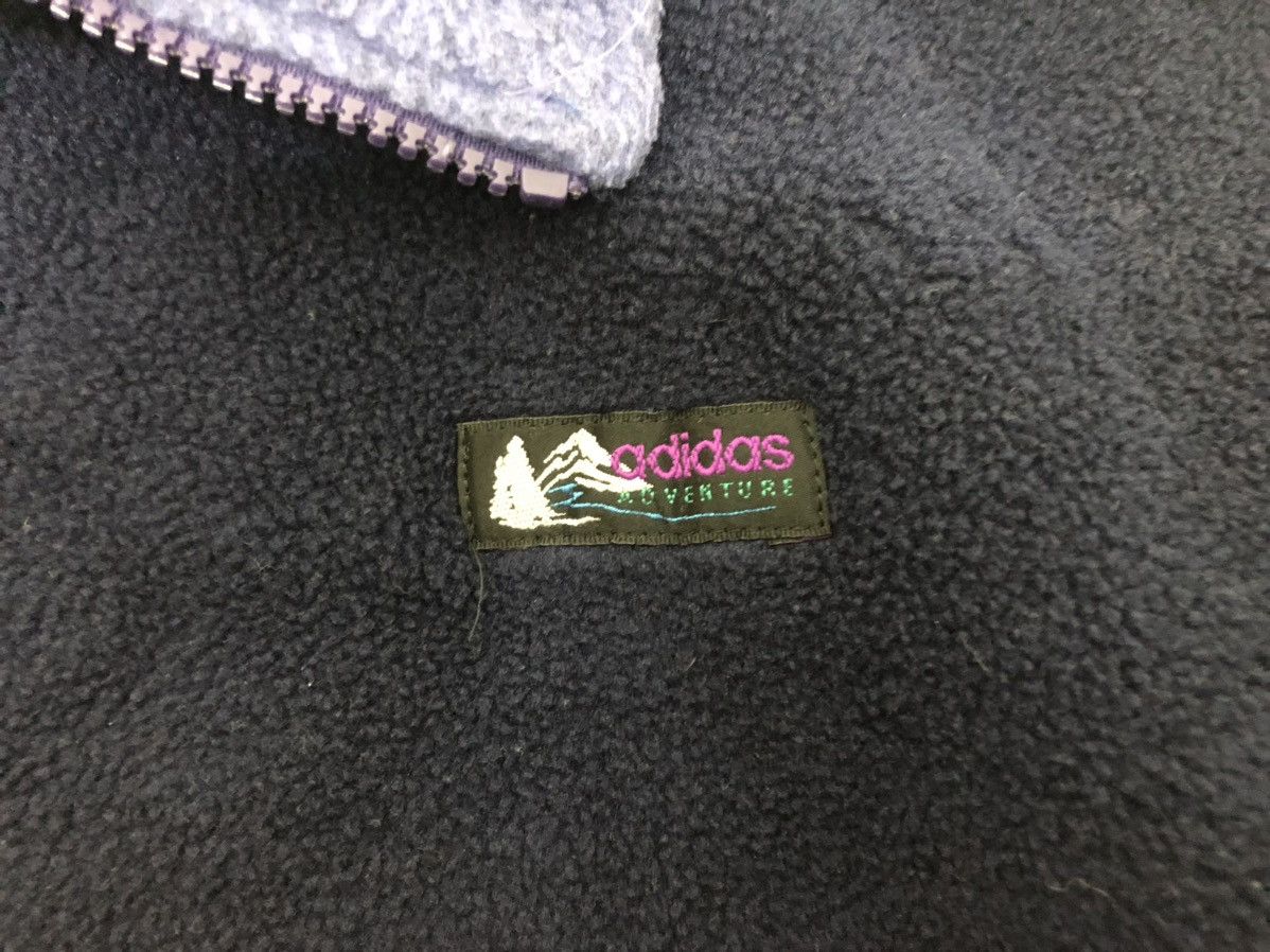 Adidas × Polartec × Vintage RARE 🔥 ADIDAS ADVENTURE FLEECE PULLOVER TRICOLOUR HALF ZIP Size US L / EU 52-54 / 3 - 10 Thumbnail