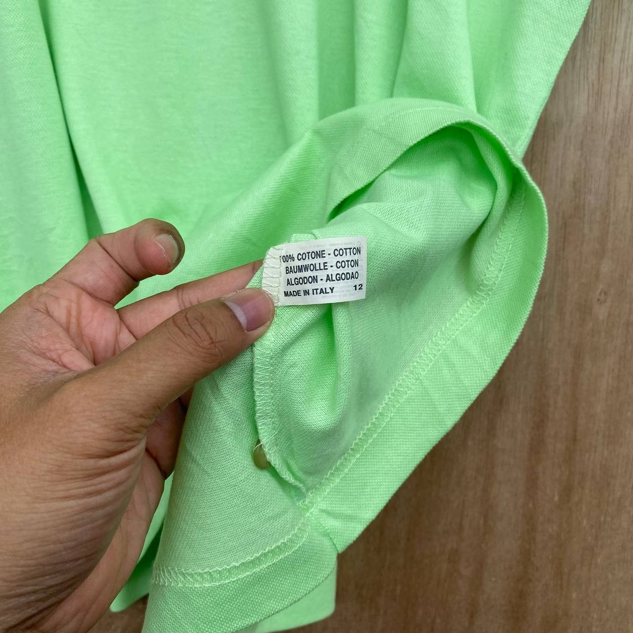 Yves Saint Laurent YSL YVES SAINT LAURENT VINTAGE POLO NWT MADE IN ITALY Size US M / EU 48-50 / 2 - 9 Thumbnail