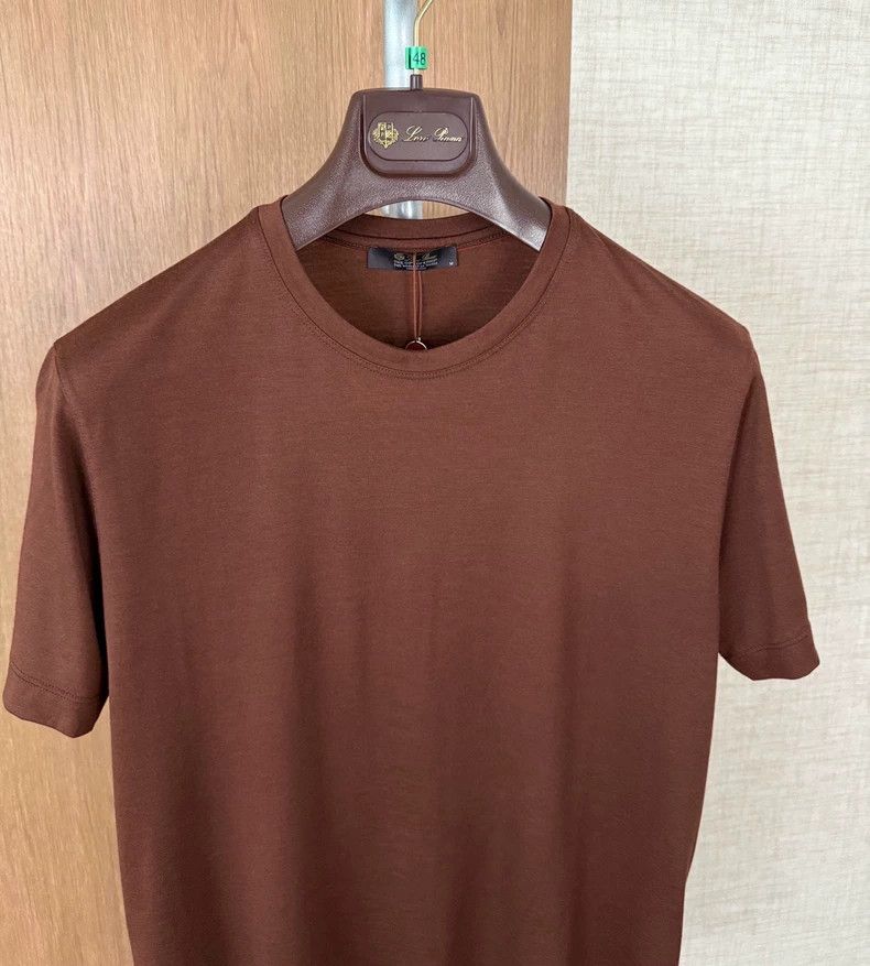 Loro Piana LORO PIANA King's Gift Round-neck short-sleeved T-shirt Size US M / EU 48-50 / 2 - 3 Thumbnail