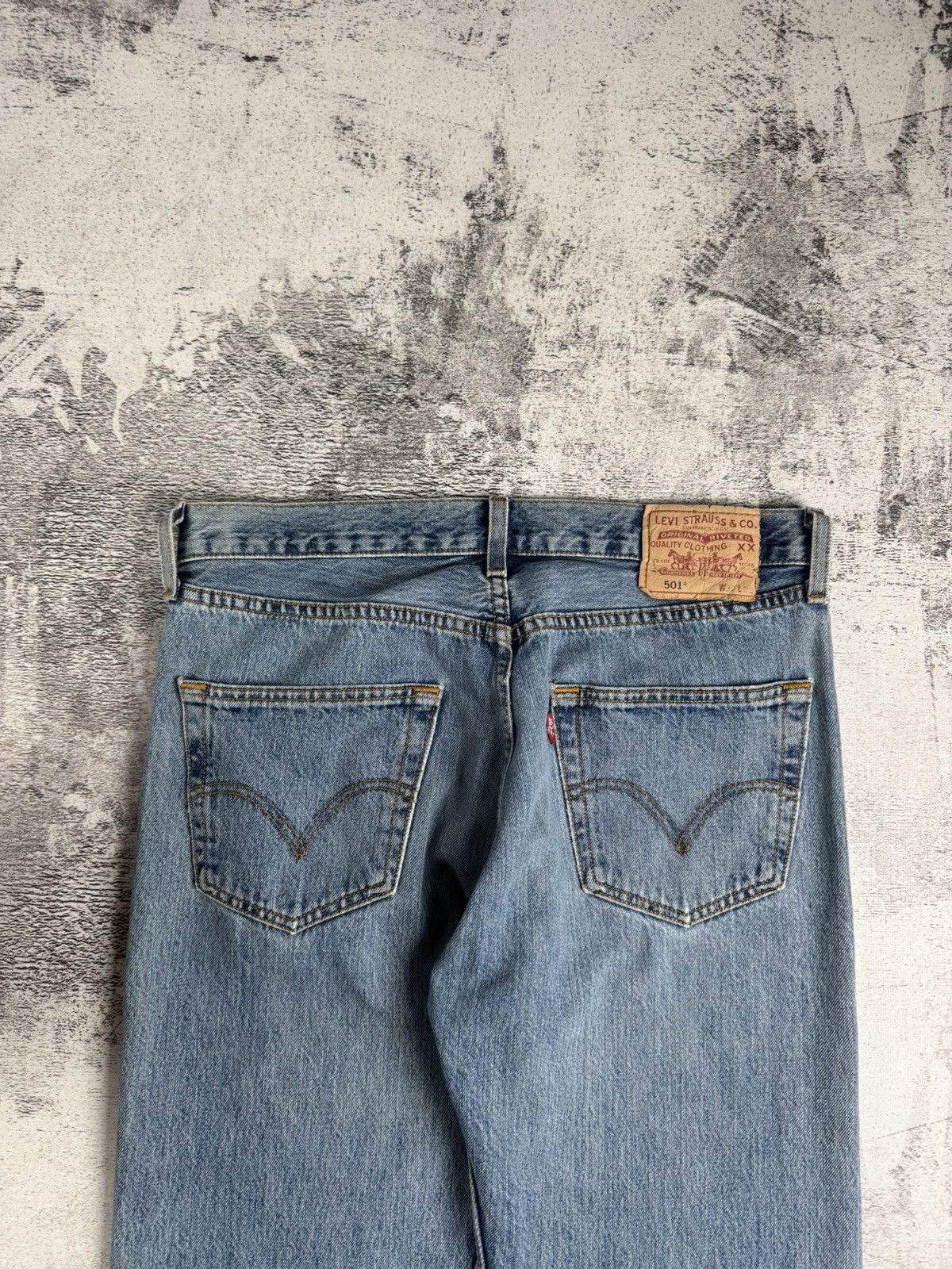 Levi's Levis 501 Classic 32/32 Denim Straight USA 90s Jeans Pants Trousers Size US 32 / EU 48 - 8 Thumbnail