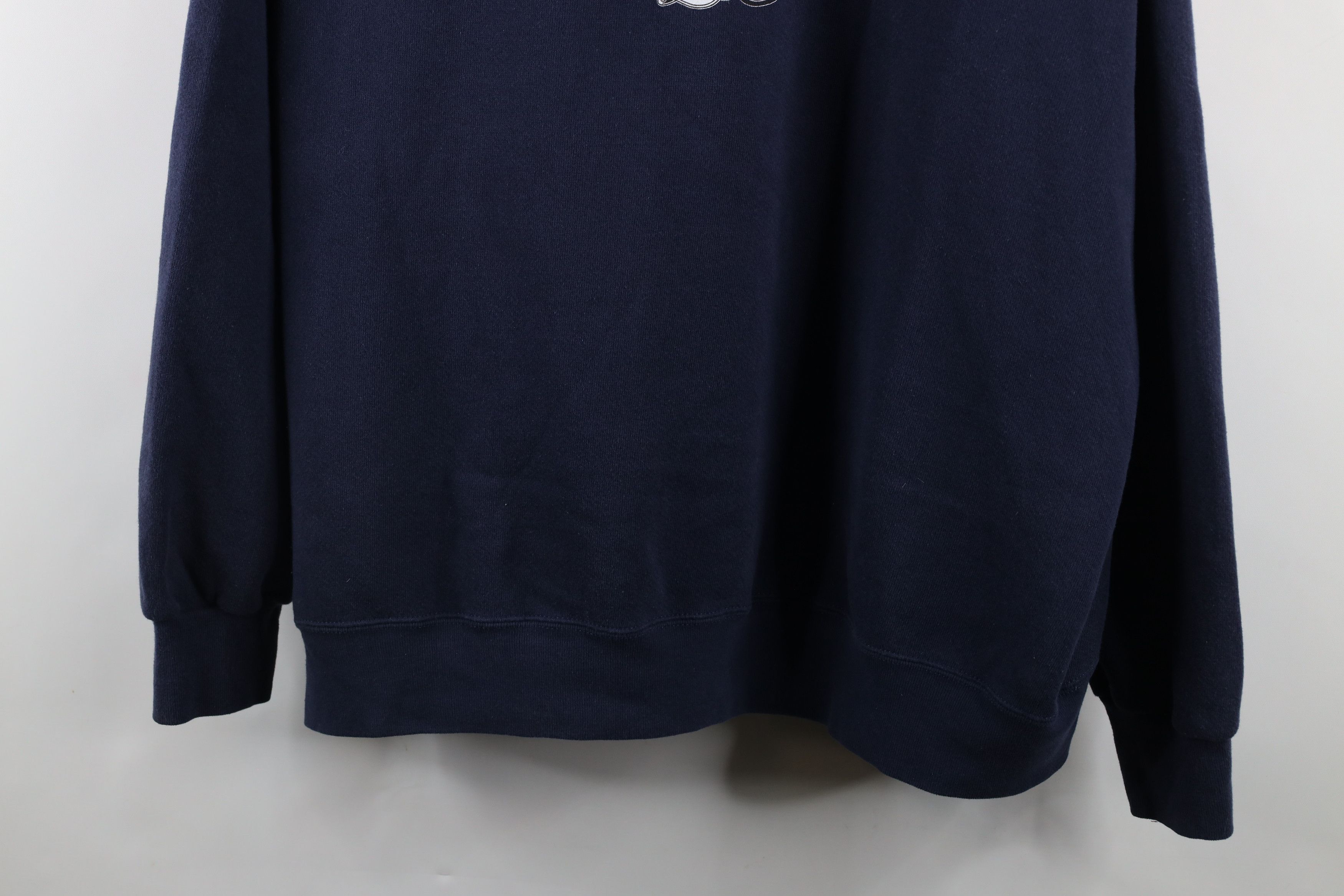 Vintage Vintage 90s NFL Pro Football Hall of Fame Sweatshirt Blue Size US XXL / EU 58 / 5 - 3 Thumbnail