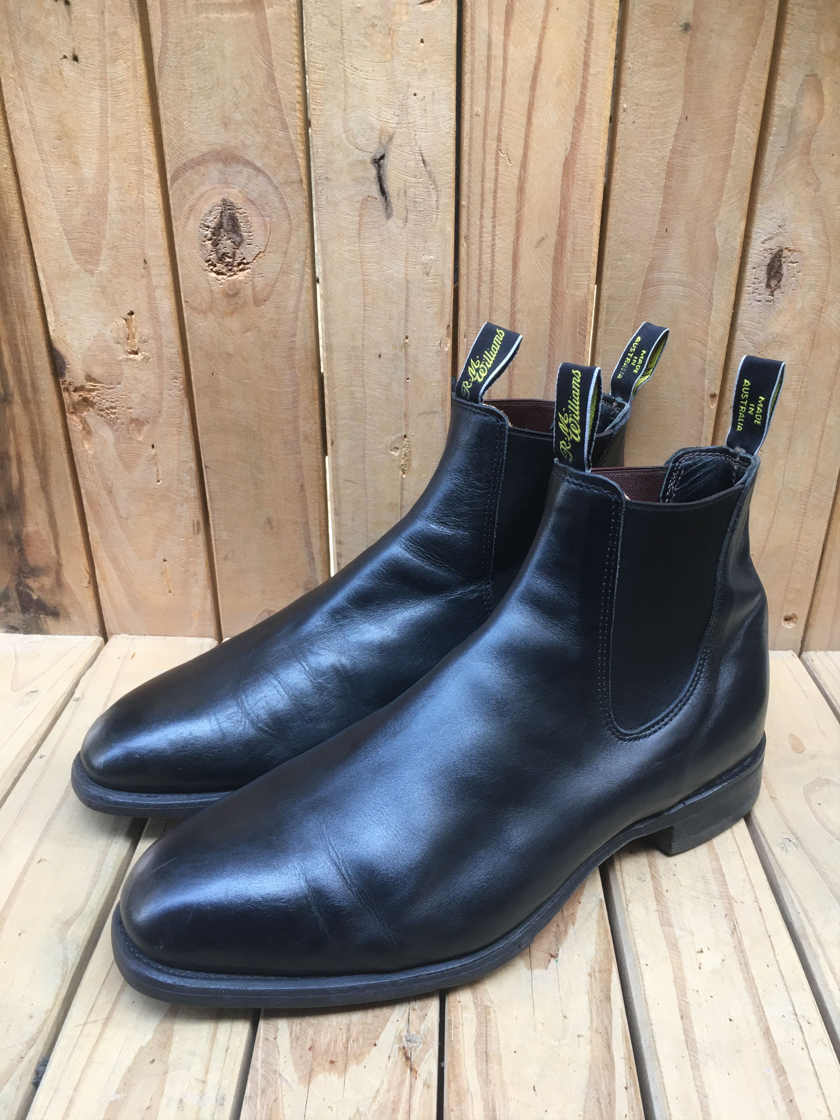 R.M. Williams Rm Williams Black Men’s leathers Boot Uk 11.5 H USA 12.5 Grailed