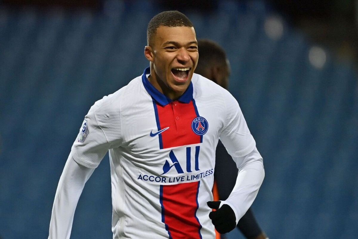 Vintage PSG NIKE 2020/2021 FOOTBALL SOCCER AWAY JERSEY #7 MBAPPE Size US S / EU 44-46 / 1 - 10 Thumbnail