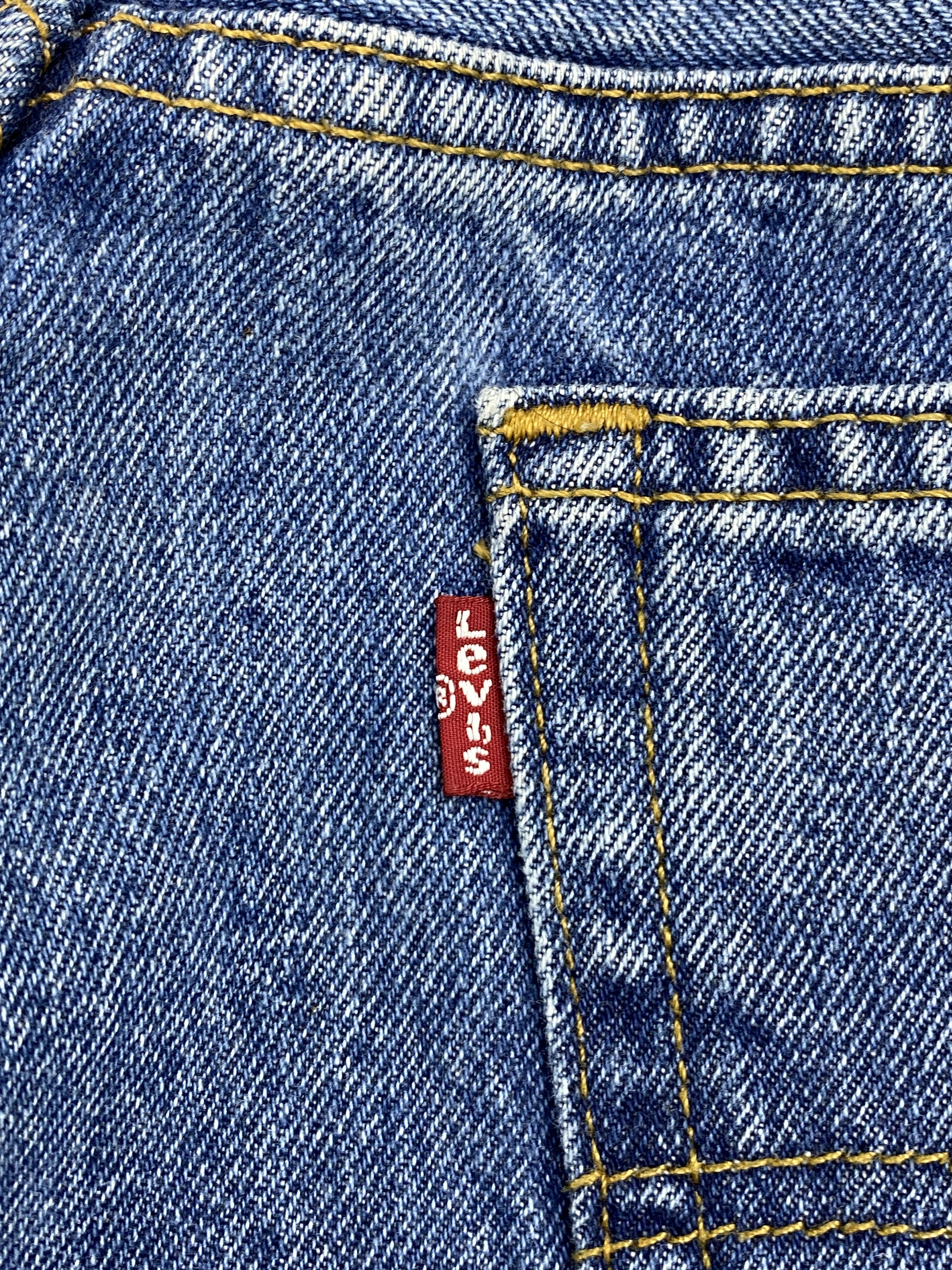 Flare Bootcut Vintage Levi's 517 Faded Blue Denim Jeans