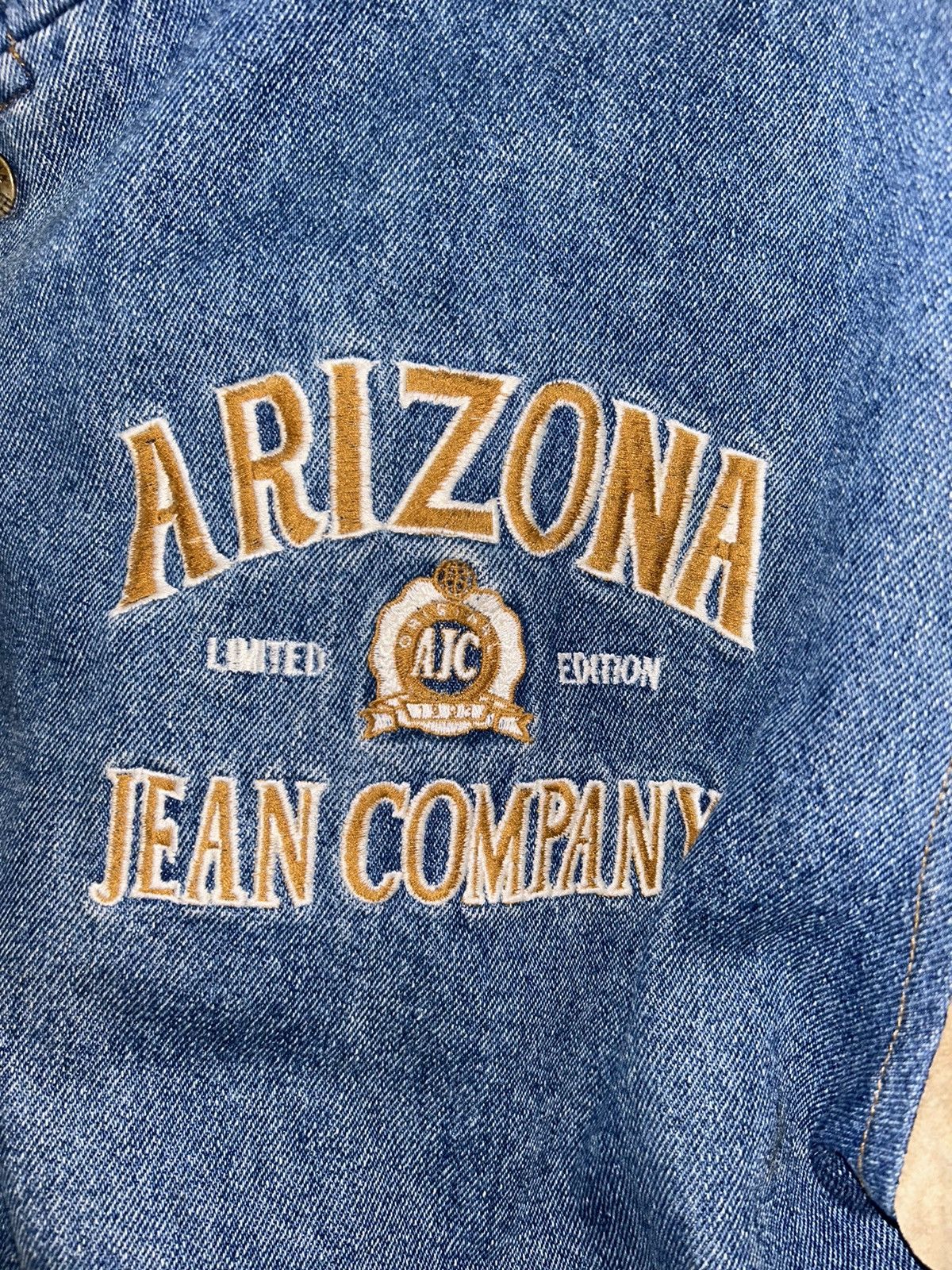 Vintage Vintage Arizona Jean Co Demin Jacket Size US XL / EU 56 / 4 - 2 Thumbnail