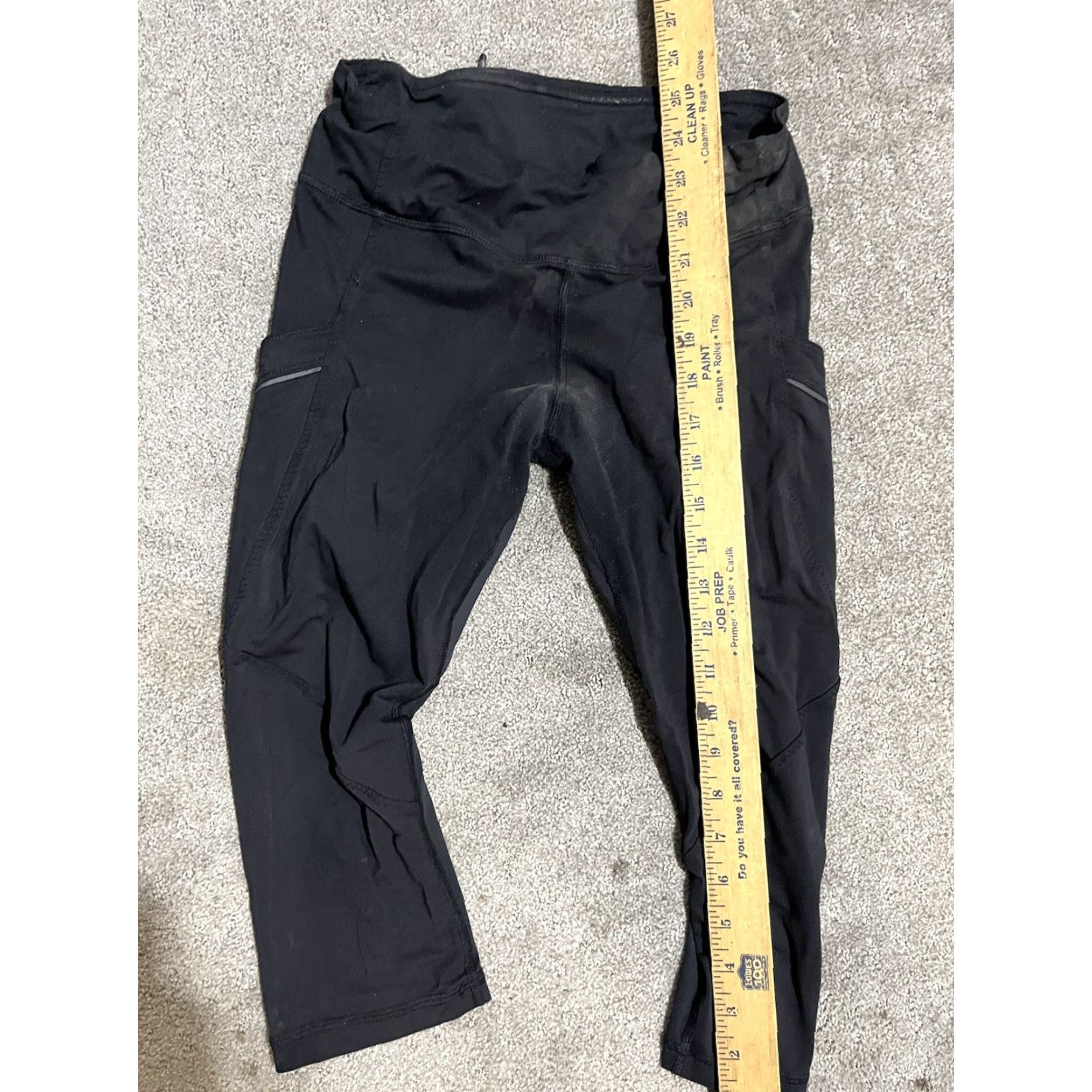 Lululemon Lululemon Mod Moves Crop Leggings Size 6 Black Active Yoga Womens Size 28" / US 6 / IT 42 - 5 Thumbnail