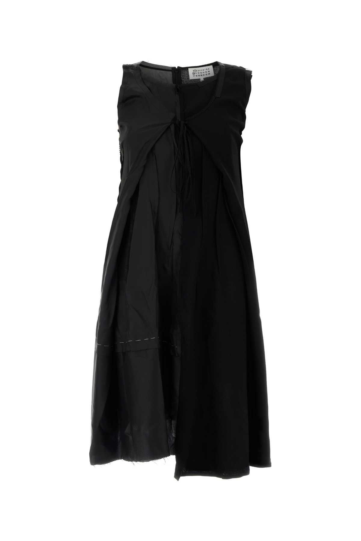 Maison Margiela Black Wool Dress Size S / US 4 / IT 40 - 1 Thumbnail