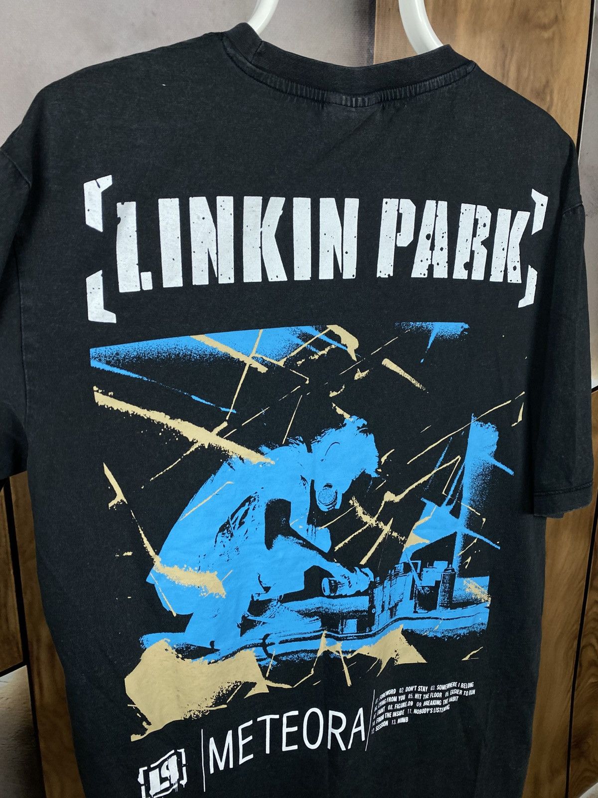 Band Tees 🎸T-Shirt Linkin Park Album Meteora Overprint Tee🎸 Size US M / EU 48-50 / 2 - 3 Thumbnail