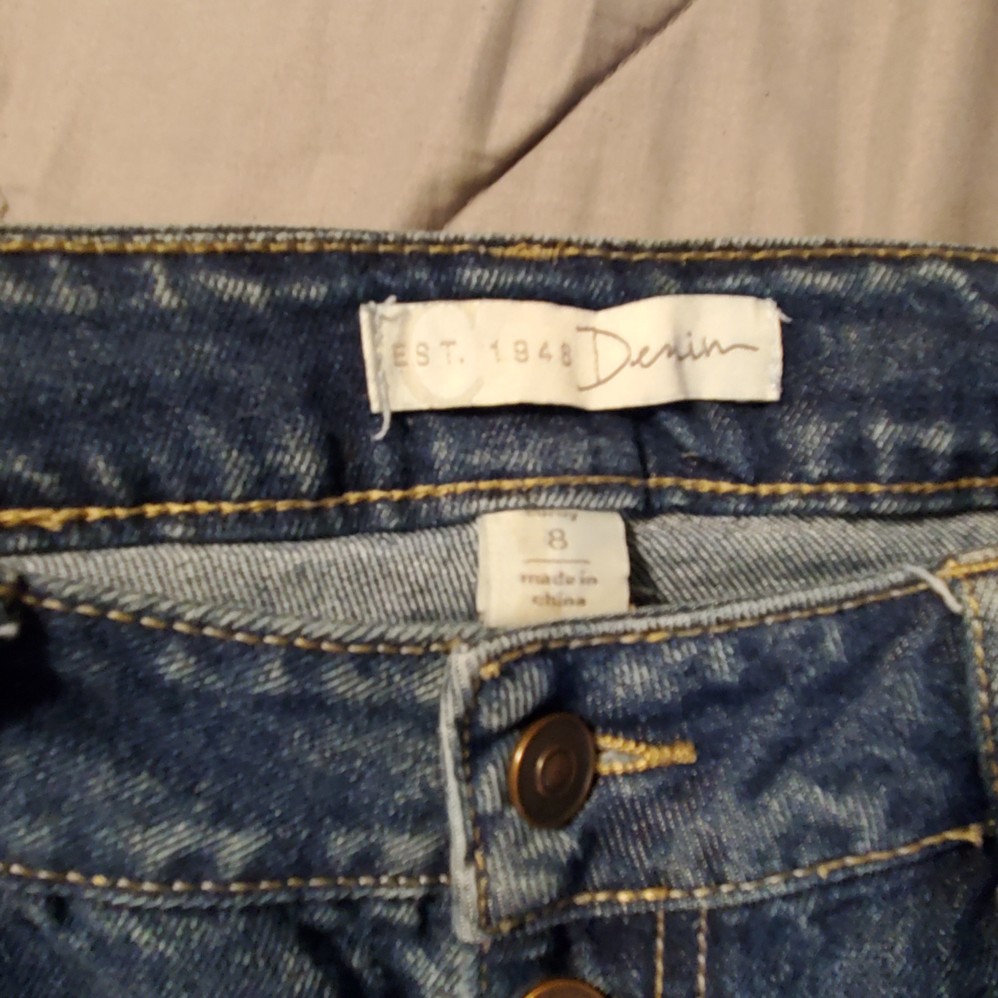 Other Distressed Ankle Blue Jeans from Cato SZ:8 Size 30" / US 8 / IT 44 - 4 Thumbnail