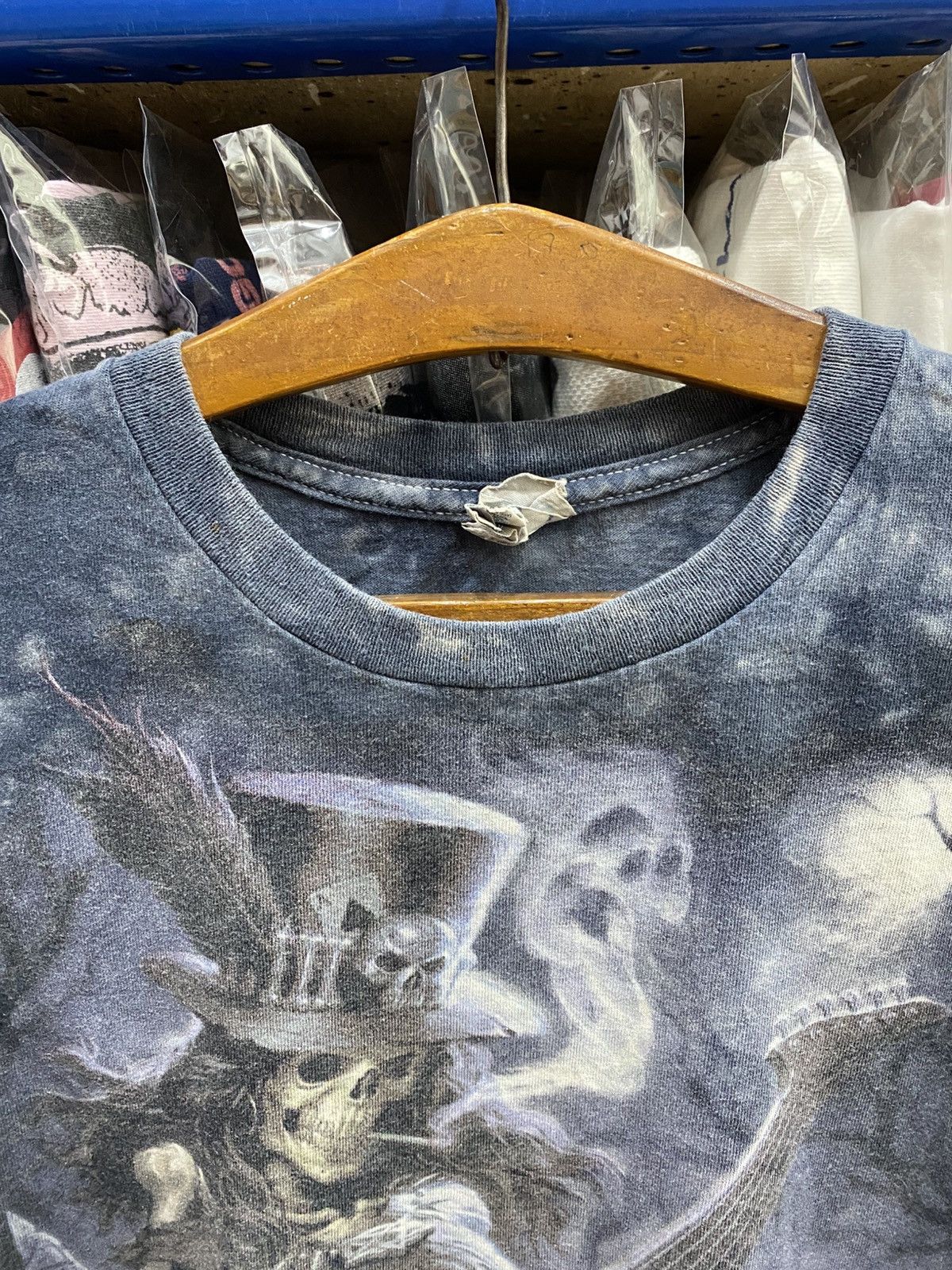 Vintage VINTAGE SKULL BONE TSHIRT Size US L / EU 52-54 / 3 - 8 Thumbnail
