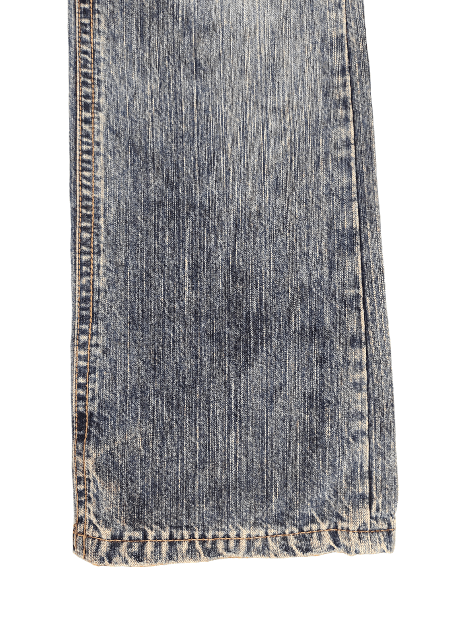 Japanese Brand Vintage Y2k Rush Hour Baggy Denim Wide Leg Undercover Style Size US 35 - 7 Thumbnail