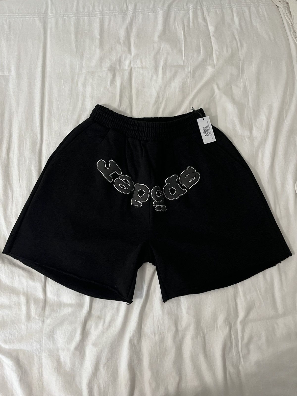 Sp5der Sp5der Rhinestone Shadow Shorts Size US 30 / EU 46 - 1 Thumbnail
