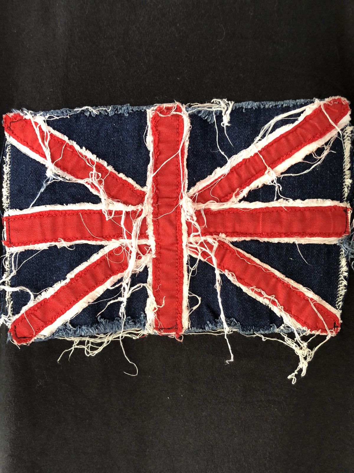 Vintage Vintage 90s Distressed Custom Union Jack Flag Size US M / EU 48-50 / 2 - 4 Thumbnail