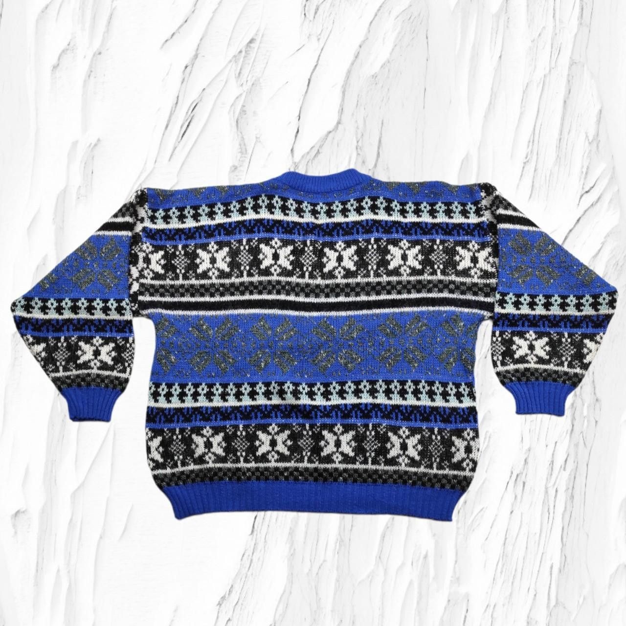 Vintage talian Vintage Cozy Wool Sweater for Winter Size US L / EU 52-54 / 3 - 3 Thumbnail