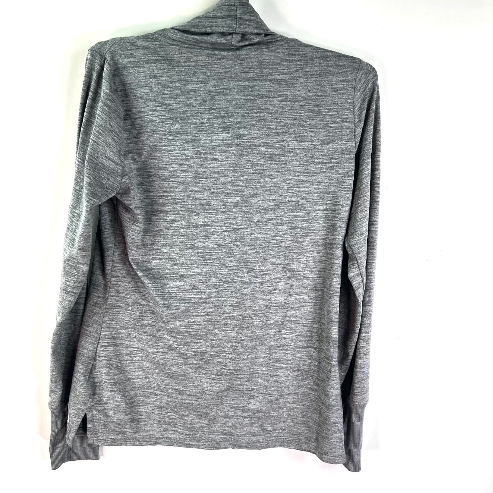 Nike Nike Dry-Fit Cowl Neck Sweatshirt Womens Size S Gray Long Sleeve Size S / US 4 / IT 40 - 4 Thumbnail