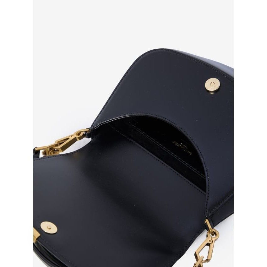 Saint Laurent Paris SAINT LAURENT Voltaire Mini Black Leather Top Handle Bag New Size ONE SIZE - 4 Thumbnail